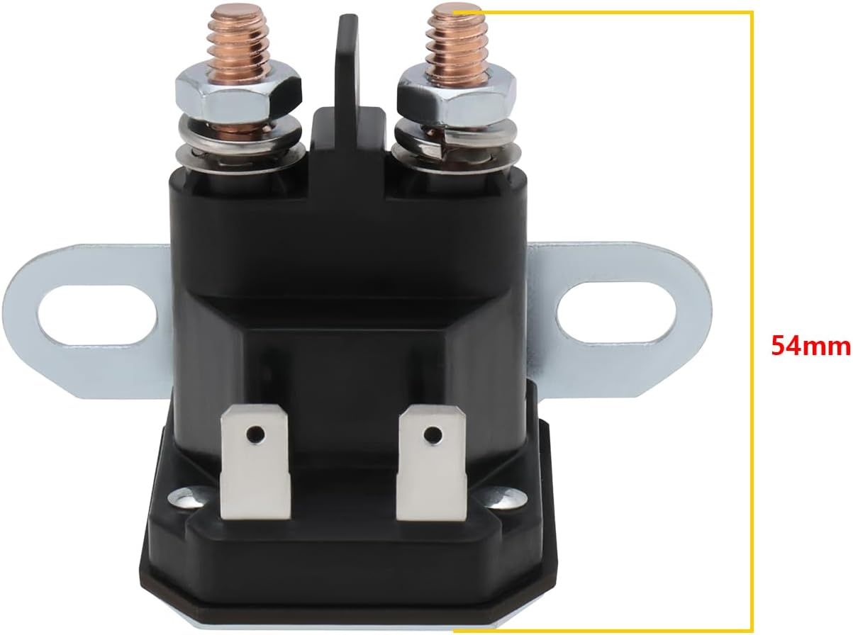 SING F LTD DC12V Lawn Mower Starter Solenoid GY22476 AUC15346 Compatible with John Deere S2046 S2048 SST15 SST16 LT150 LT155 LT160 Z345M Z345R
