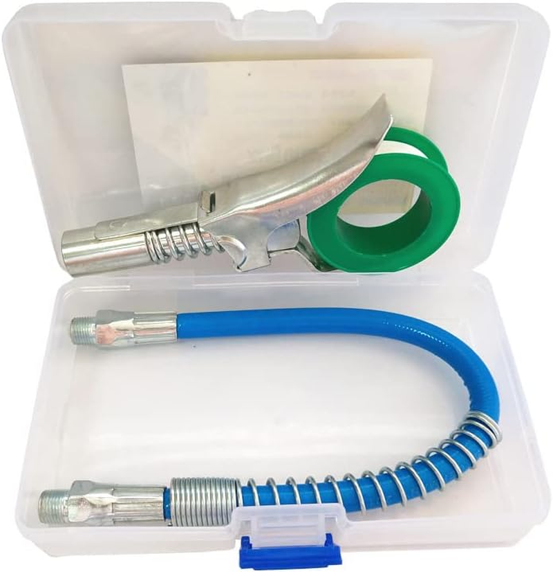 1/8" NPT Grease Gun Coupler Quick Release Lock on Coupling Car Workshop Farm image number 6