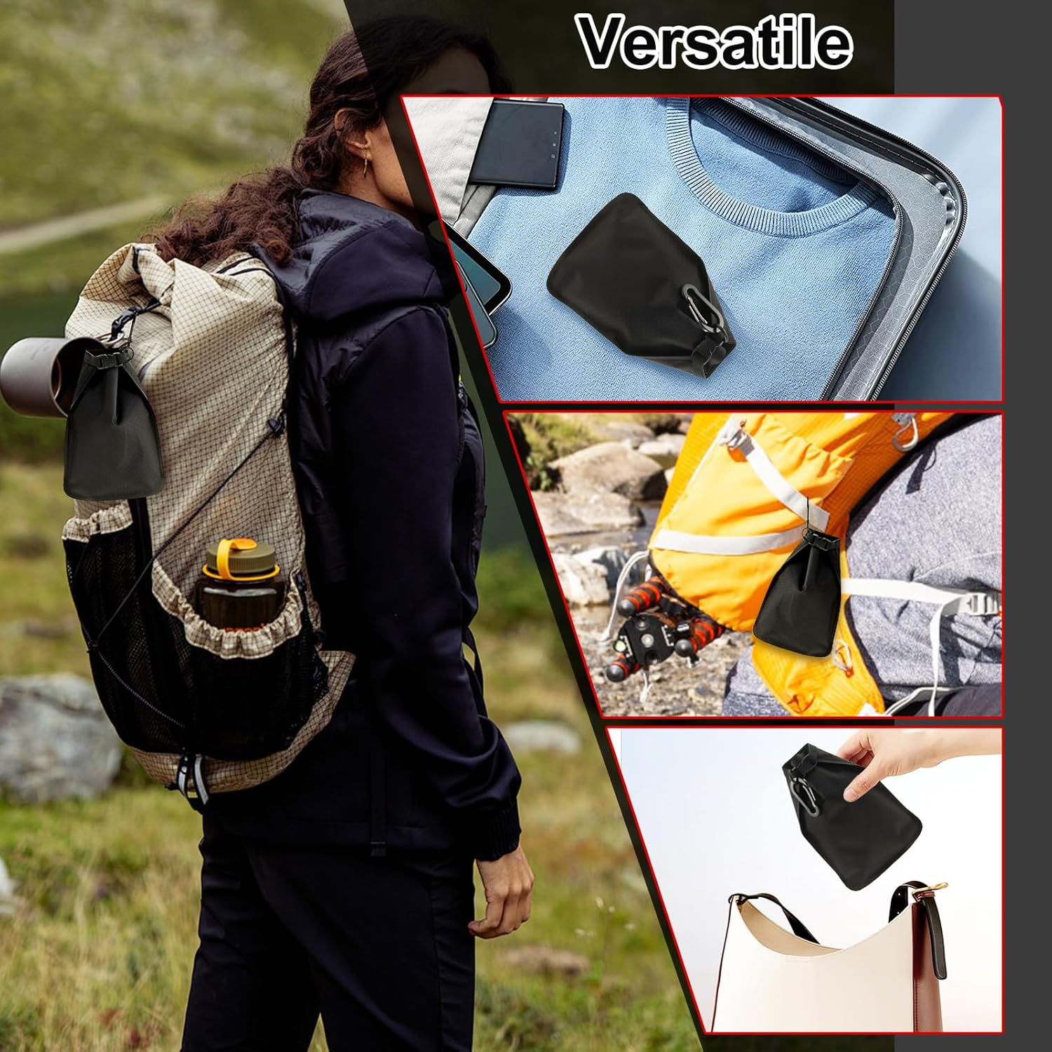 2 Pack Travel Soap Bag, Waterproof & Leakproof Soap Bar Case, Portable Soap Holder Travel Case, Soap Container Bag, Foldable Travel Soap Pouches for Shampoo Bars Travel Camping Enthusiasts (Color A)