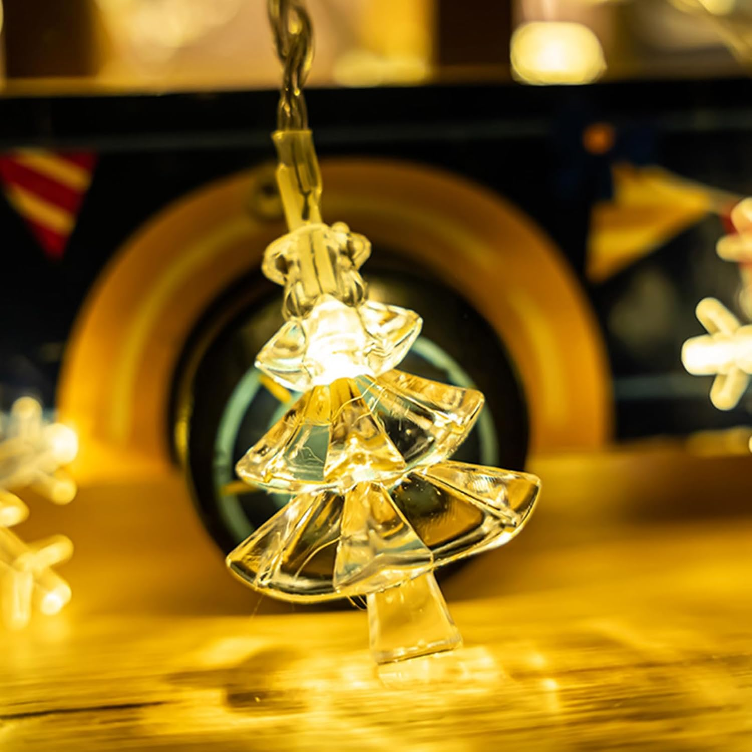 Koboko Christmas Tree Fairy Lights, 3 M, 20 LED Christmas Fairy Lights, Battery Operated, Christmas Decoration, Christmas Lighting, Indoor for Christmas Tree, Christmas Decoration, Party Decoration image number 5