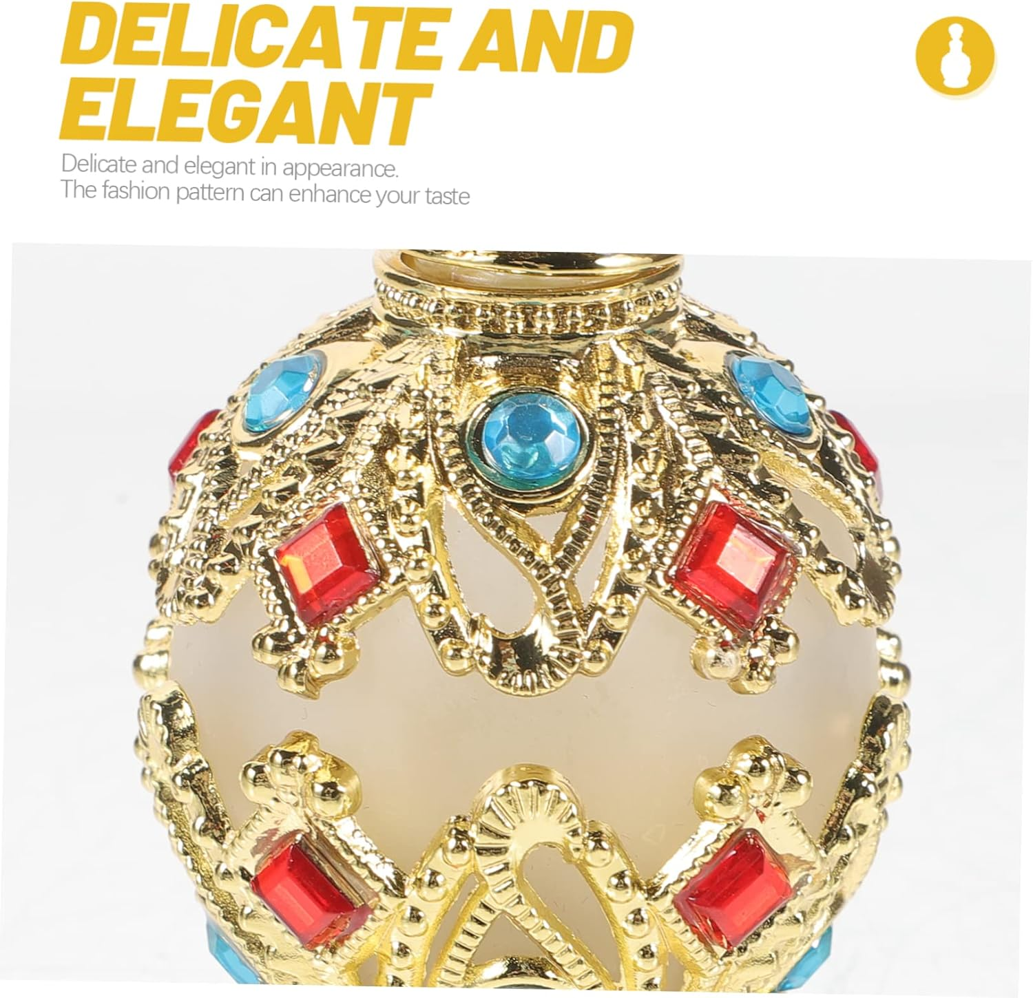 BESPORTBLE Empty Perfume Bottle Glass Bottle Portable Refillable for Travel Perfume and Aromatherapy Oil image number 4