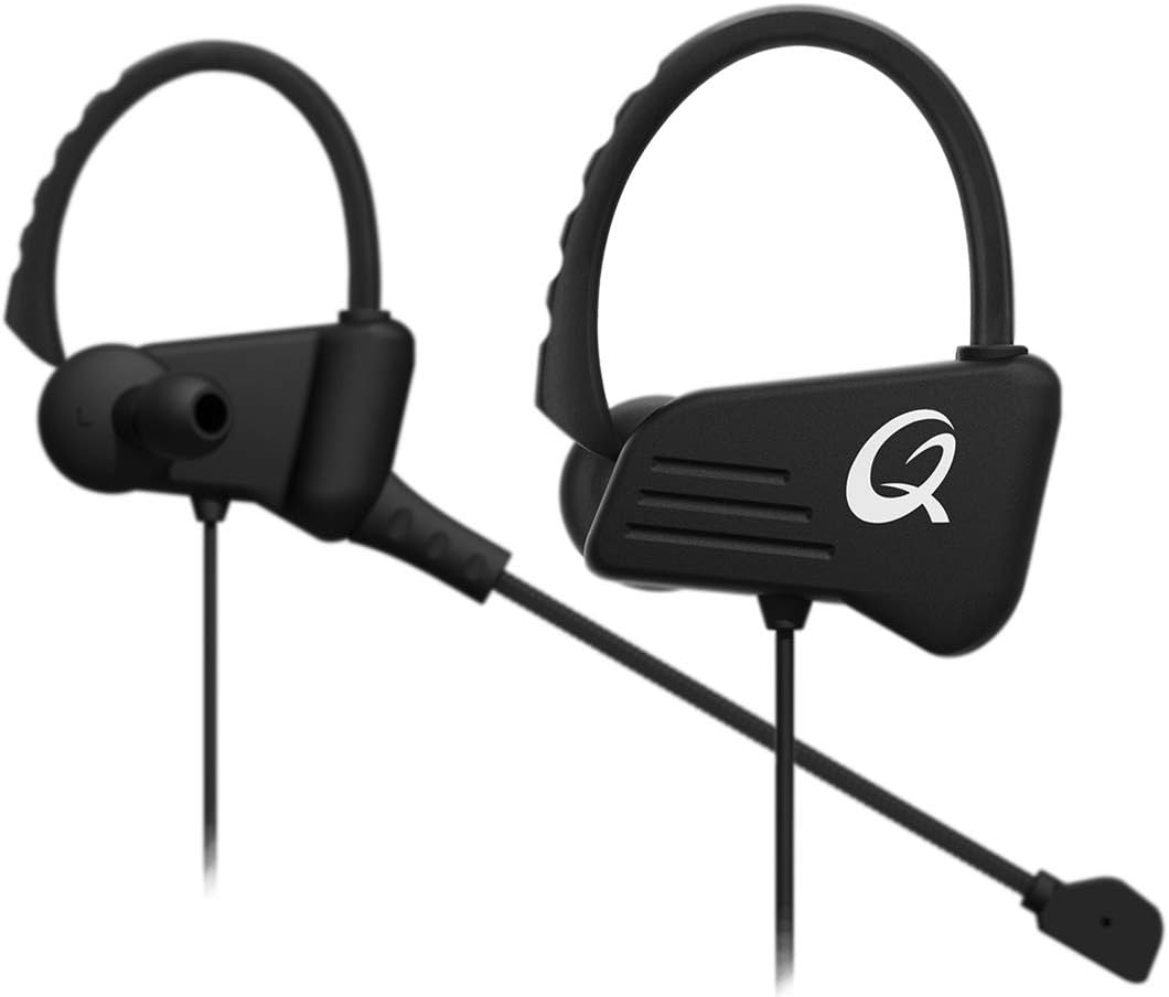 Qpad Qh-5 Esports Stereo Gaming Ear-Buds with Microphone 3.5Mm Stereo Jack Connector 1.5M Cable image number 2