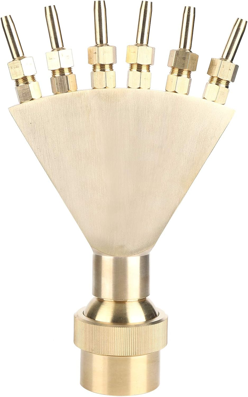 Adjustable Brass Fountain Spray Nozzle for Garden Swimming Pool SPA, Landscape Fitting for Outdoor Fountain image number 2