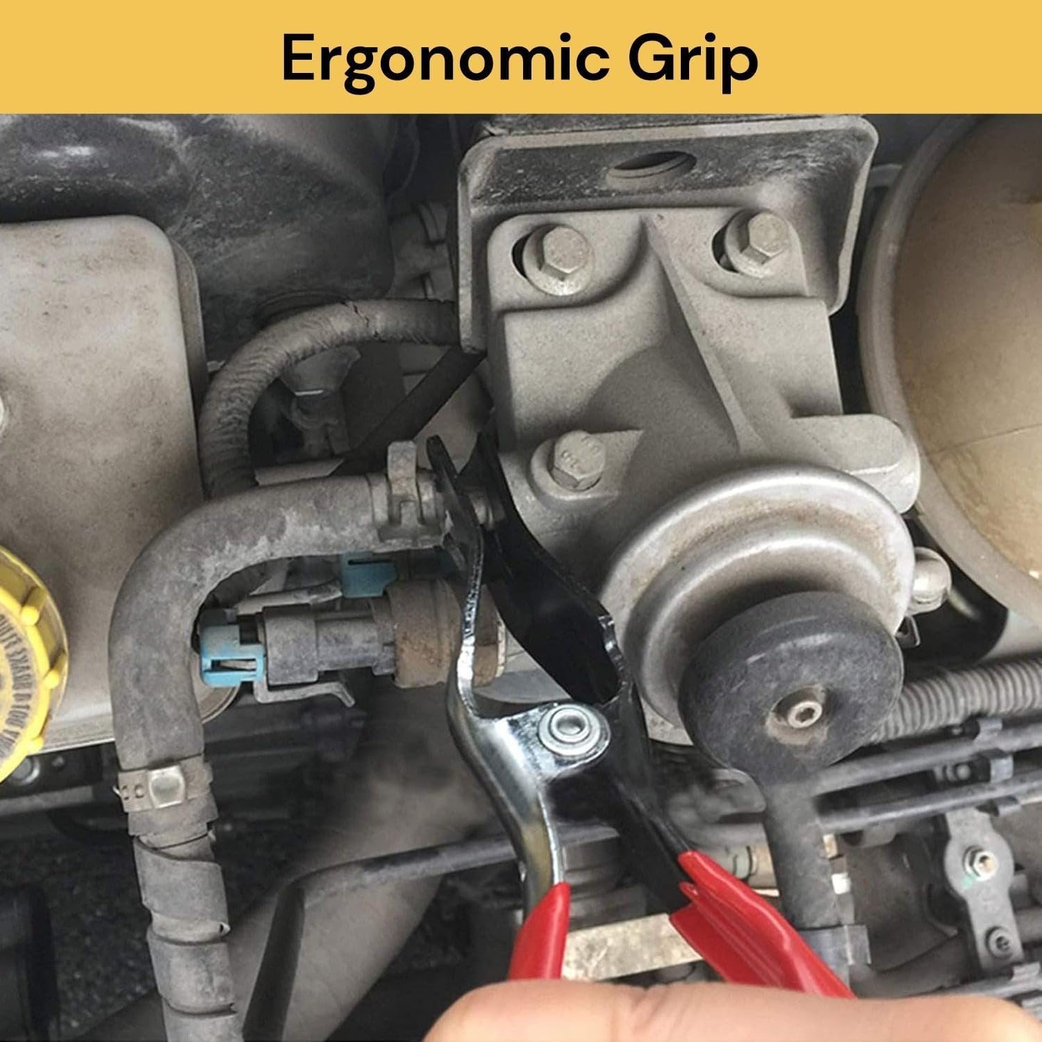 EZONEDEAL Automobile Hose Remover Pliers, Effortlessly Disconnect and Remove Vacuum Lines & Tube Hoses, Essential Mechanic Tools with Hose Clamp Pliers, Fuel Vacuum Line Tools image number 1