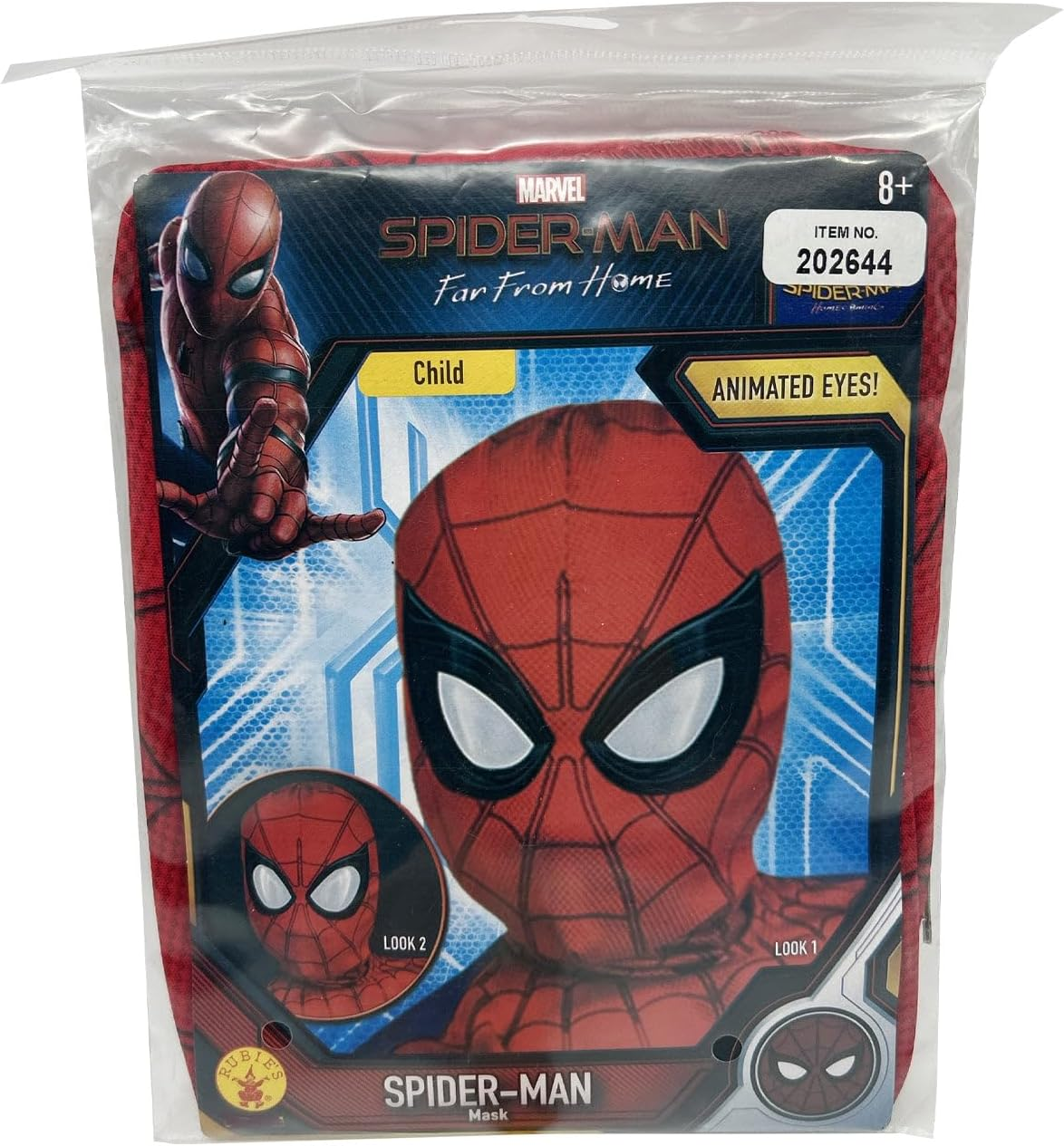 Rubie'S Kid'S Spider-Man No Way Home Deluxe Fabric Mask image number 3