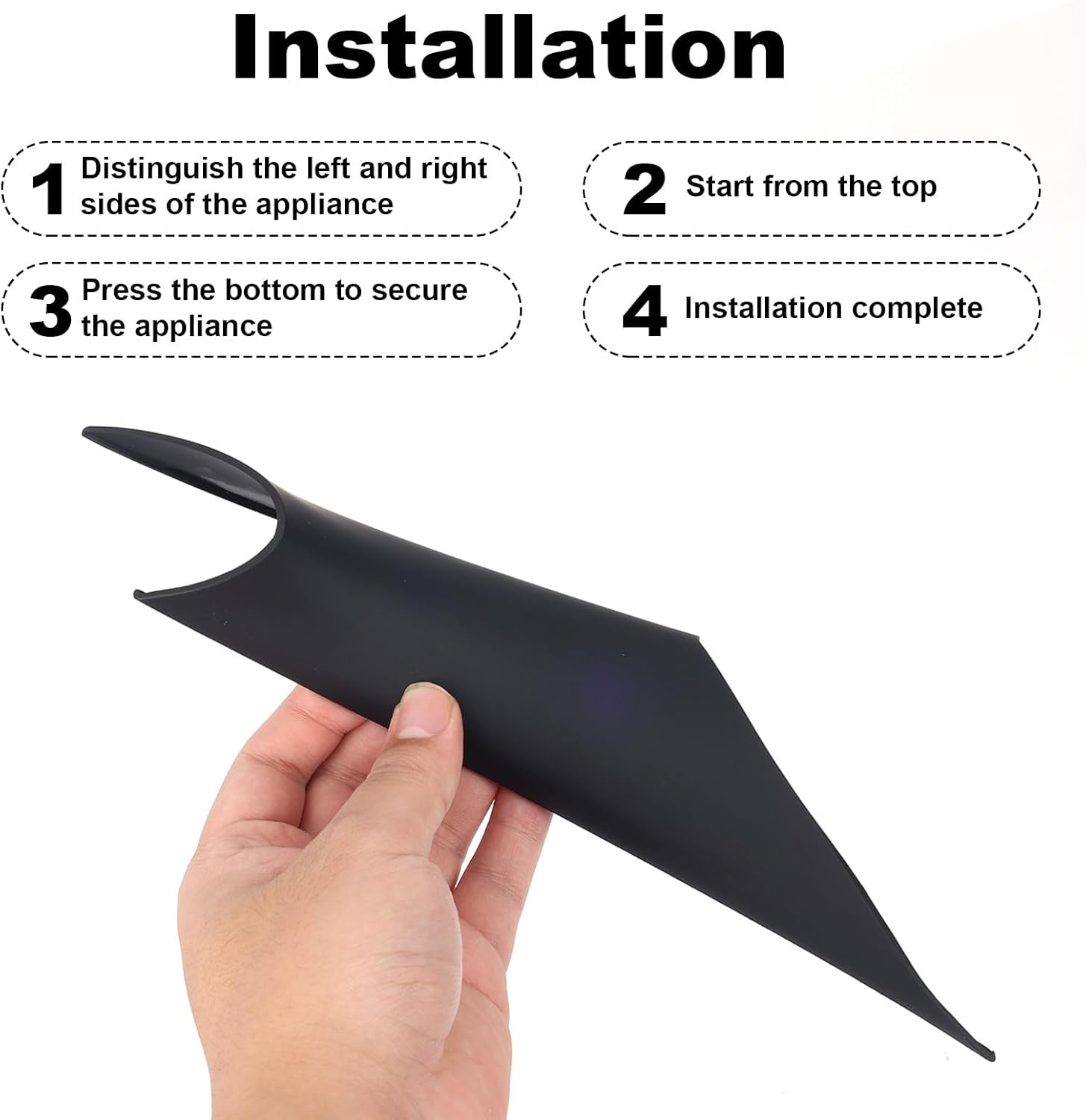 Gosknor Interior Door Pull Handle Covers Replacement, Door Handle Covers for 3 Series 320 328 330 & 4 Series 428 435 image number 5