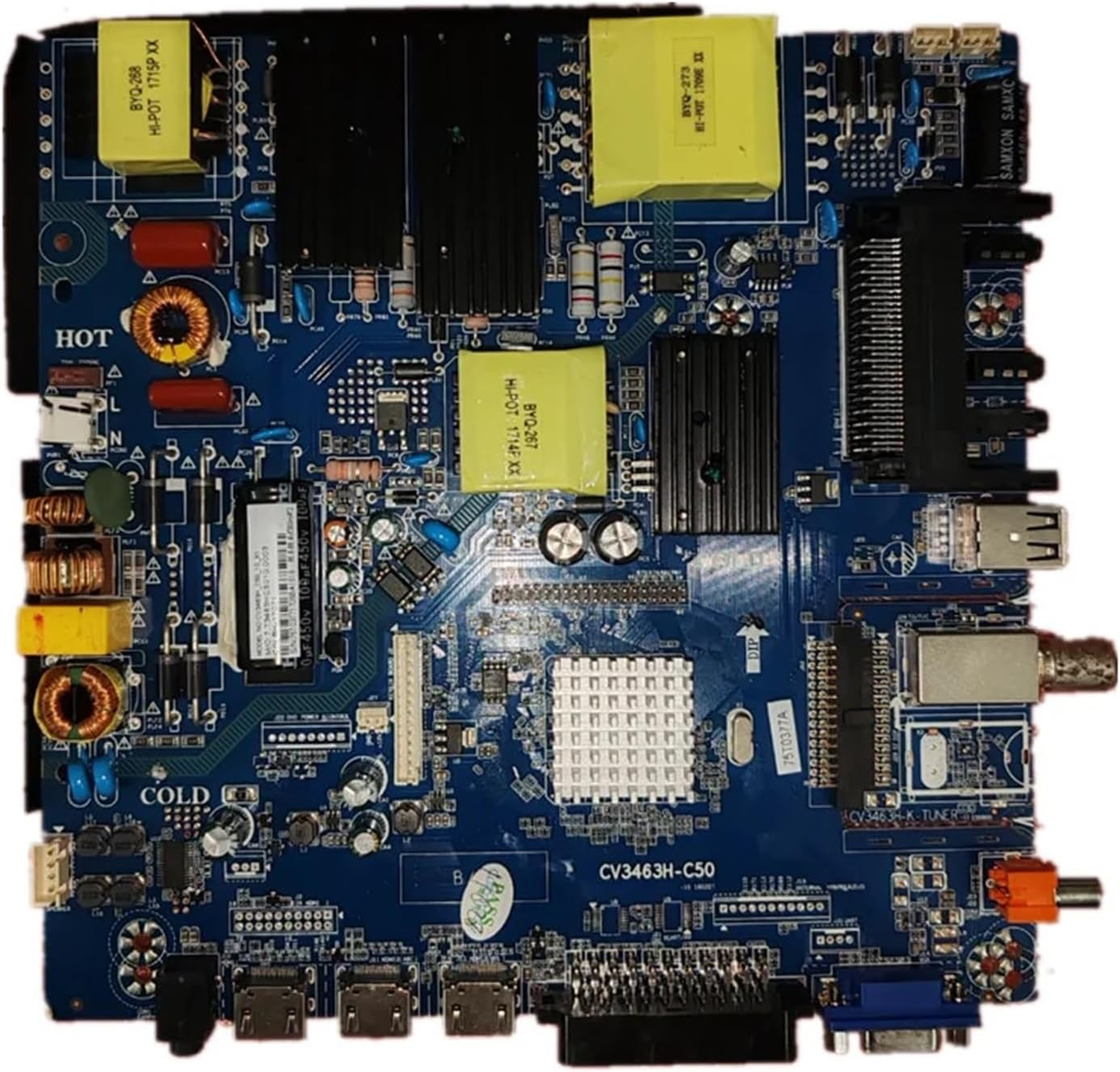 Replacement TV CV3463H-C50 3-In-1 TV with Motherboard LED Constant Current 89V 600MA TV Replacement Parts