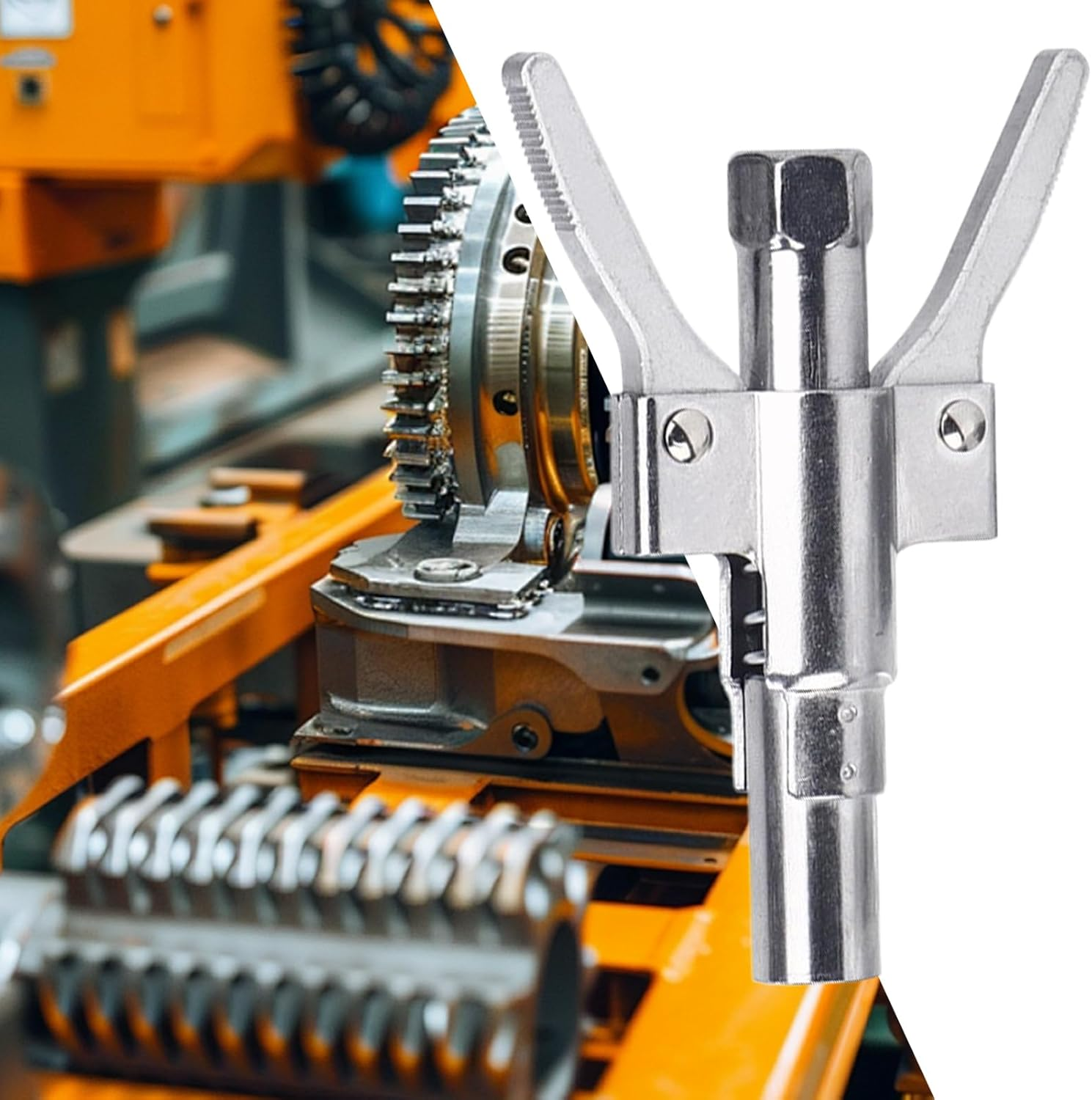 Grease Coupler Lock On,Quick Release Grease Fitting - Heavy-Duty Fitting Adapter for Industrial Machinery Construction Farm Equipment Truck Maintenance Automotive Repair