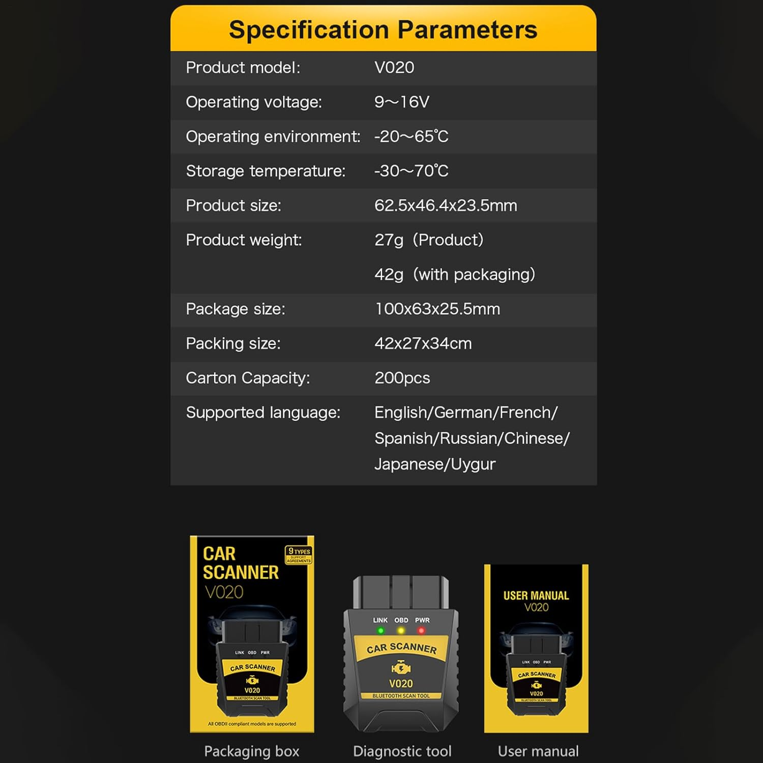 Battery Tester - Digital Professional Auto Supplies,Automotive Diagnostic Tools,For Vehicle Household Printer SUV Truck Trip Travel Driver RV image number 5