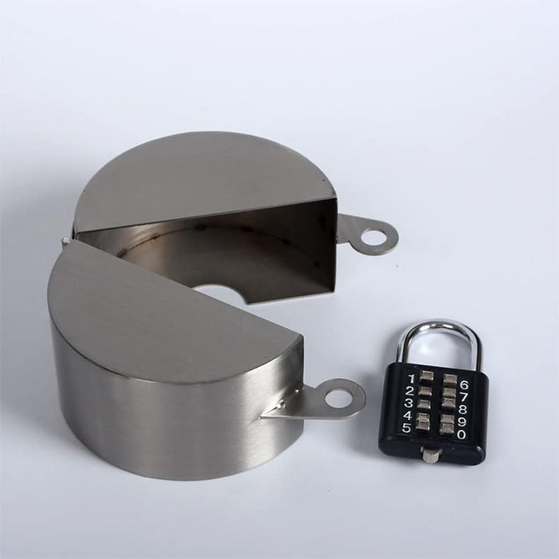 Outdoor Faucet Lock Cover Gate Valve Locking Device Household Faucet Protection Cover Wall-Mounted Faucet Cover image number 4