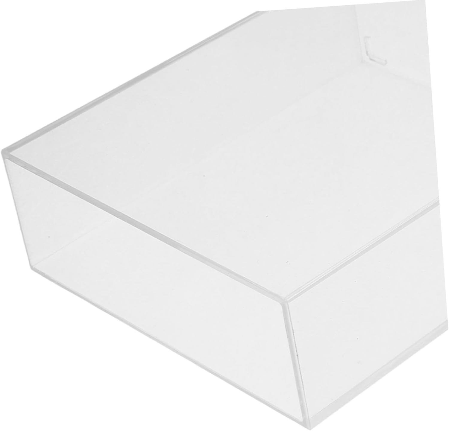 Hohopeti Small Aquarium Fish Tank Breeding Box Portable Desktop Betta Fish Bowl Isolation in Household Aquatic Pets