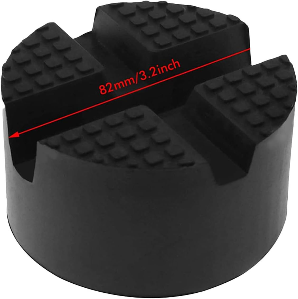 Floor Jack Rubber Pad - Floor Jack Extension - Anti-Slip Replacement Adapter Accessories Portable Parts Lift Stand for Car Automotive Vehicle Repair Garage Work Tire Maintenance