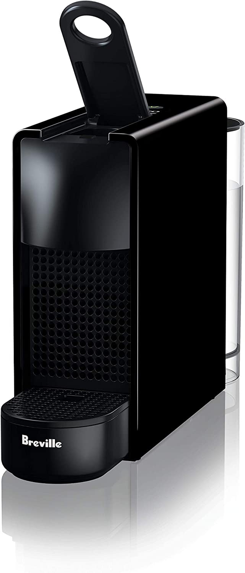 Nespresso Essenza Mini Coffee Machine by Breville Bundle with Aeroccino3 Milk Frother (Black), BEC250BLK image number 1