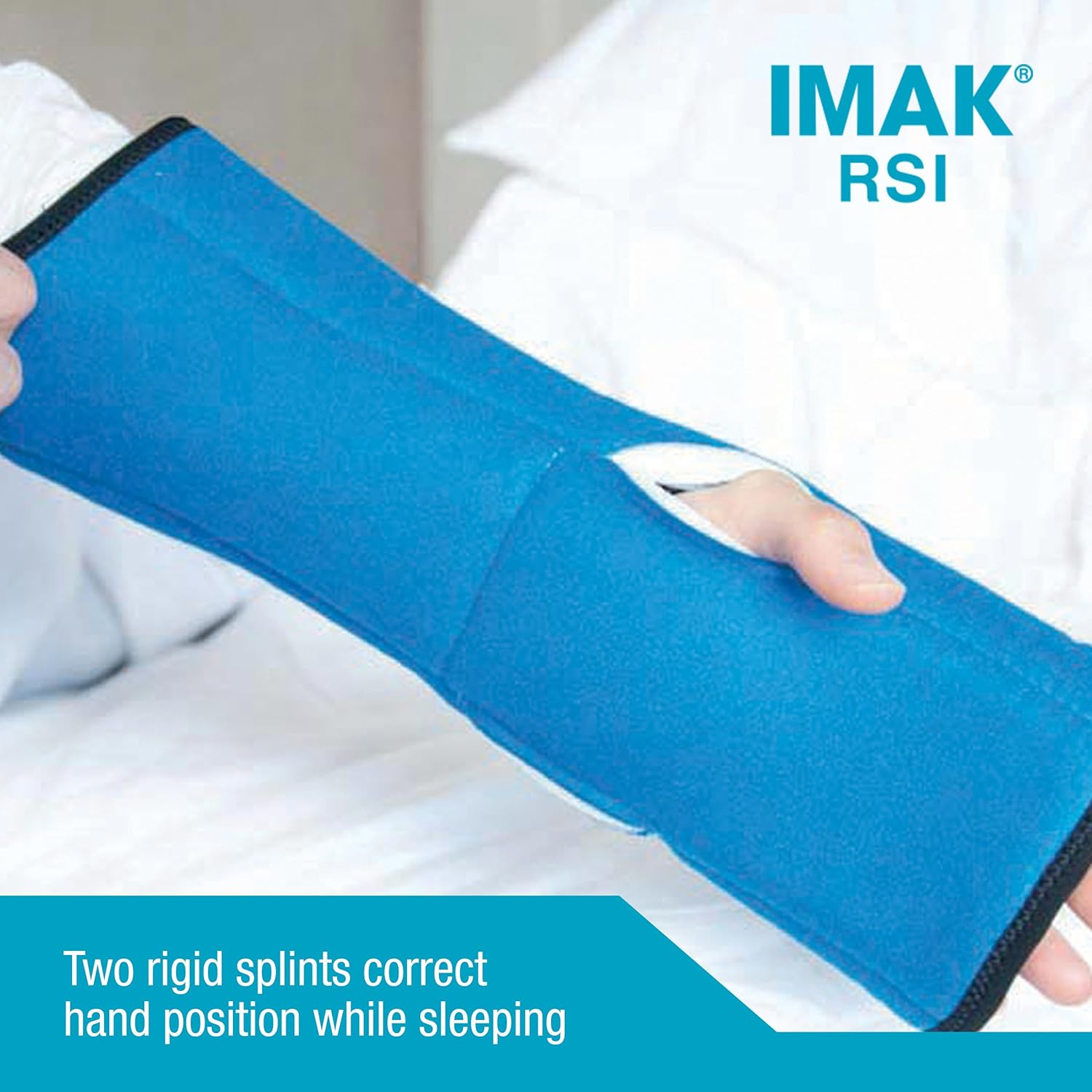 IMAK RSI Pil O Splint Wrist Support for Carpal Tunnel, Universal Size image number 4