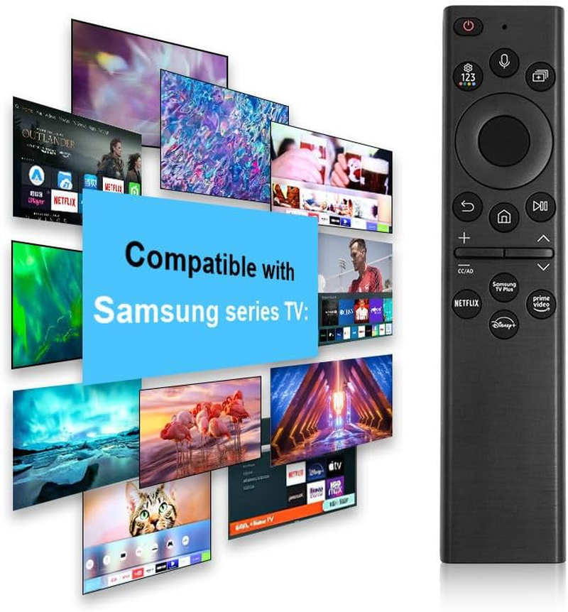 Voice-Compatible Universal Remote Control for Samsung Smart Tvs: BN59-01385A Replacement &ndash; Designed for Frame, Serif, Crystal, Solar, UHD, Neo QLED, OLED, 4K, 8K Models image number 4