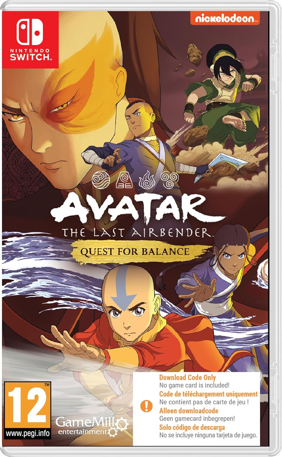 Avatar: the Last Airbender - Quest for Balance (Code in Box) /Nintendo Switch image number 5