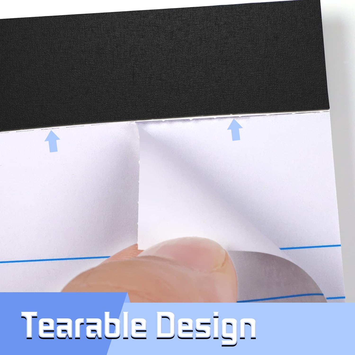 2 Pack Legal Pads Refills Note Pads, Writing Pads 8.5 X 11 Inches, Memo Pads Lined Writing Note Pads, Letter Size Legal Pad Wide Ruled Lined Pads Legal Rule for School Office（30 Sheet per Pads） image number 3