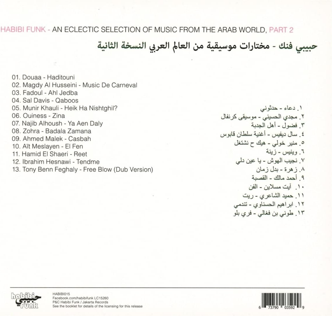 Habibi Funk: an Eclectic Selection from the Arab World (Part 2)