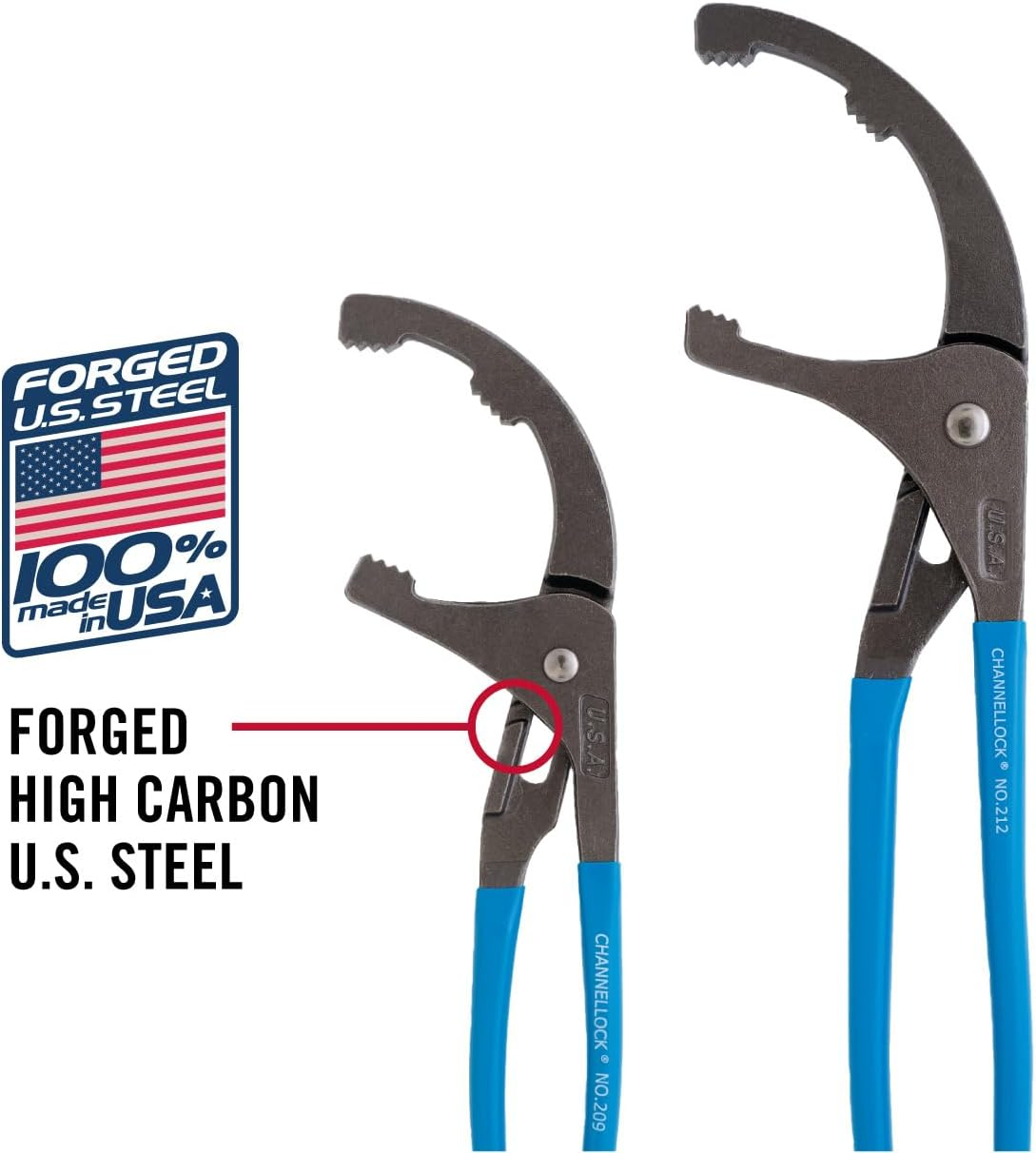 Channellock - 2Pc Oil Filter Wrench (OF-2)