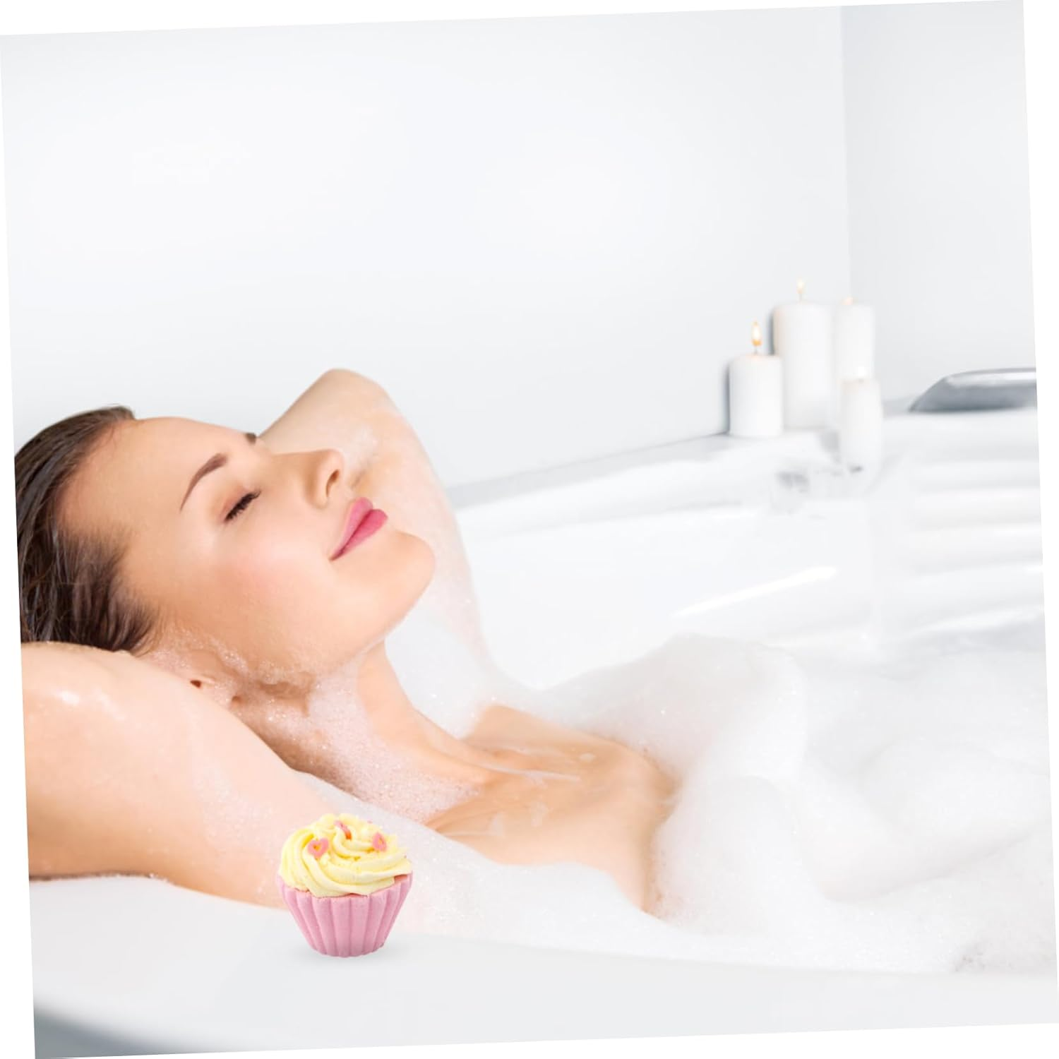 LOLIPPYY 6Pcs Spa Bubble Boys and Girls Shower Steamer Bombs Natural Bath Salt for Relaxation image number 4