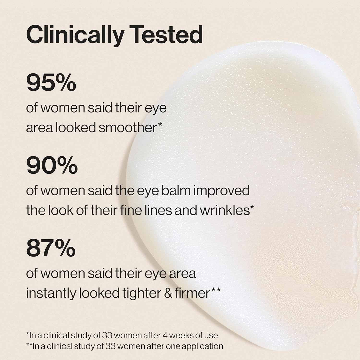 Honest Beauty Calm & Renew Melting Eye Balm with Shea Butter + Argan Oil + Aloe | for Sensitive Skin | Dermatologist + Ophthalmologist Tested | EWG Certified | Vegan + Cruelty Free | 0.5 Oz