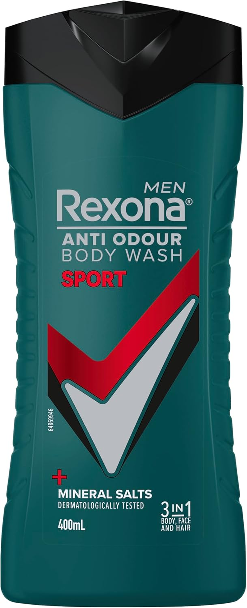 Rexona Men'S Bodywash Sport 400 Ml image number 4