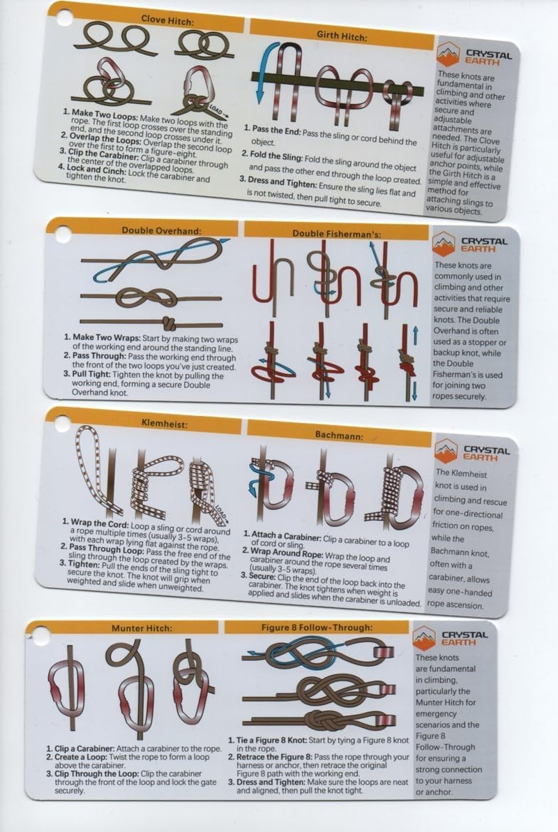 Crystal Earth Climbing Knots Cards image number 4