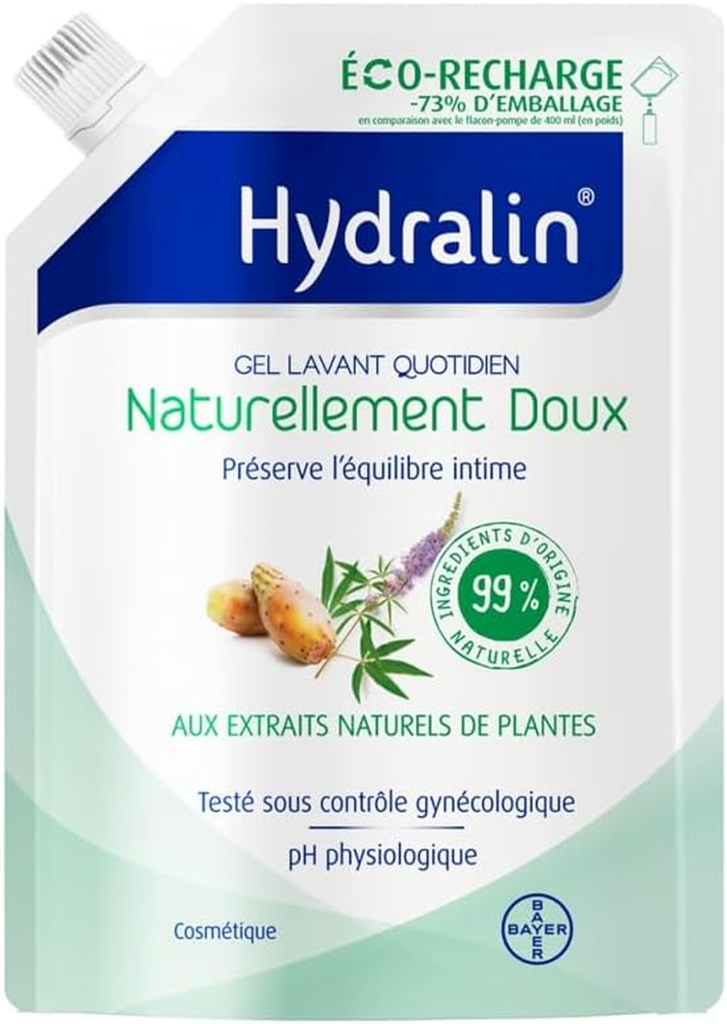 Hydralin Eco-Refill Naturally Gentle Daily Cleansing Gel 400 Ml