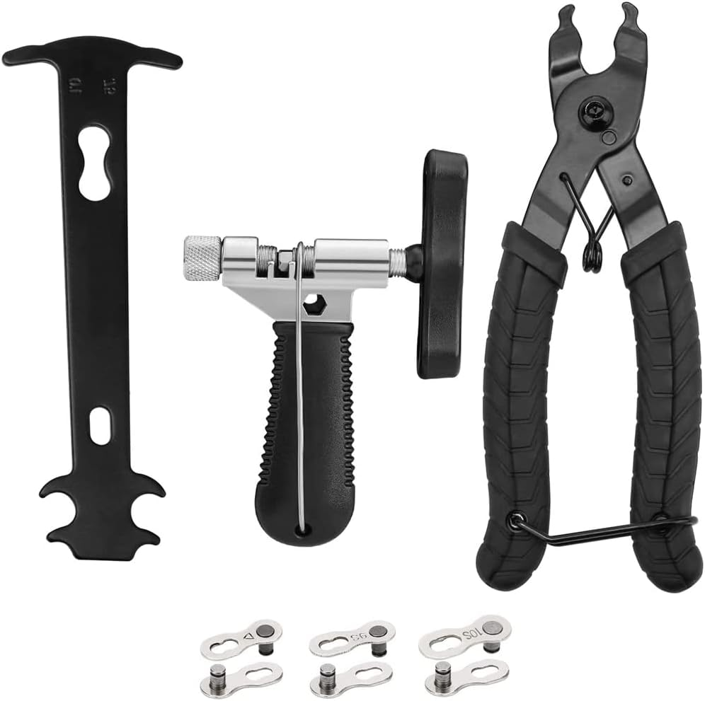 MMOBIEL 3 in 1 Bicycle Bike Chain Tool Set - Bike Chain Breaker/Chain Wear Checker Measurement Tool/Chain Link Plier for Any Type of Bicycle: City Bike/E-Bike/Mountain Bike Mtb/Racing Bike image number 4
