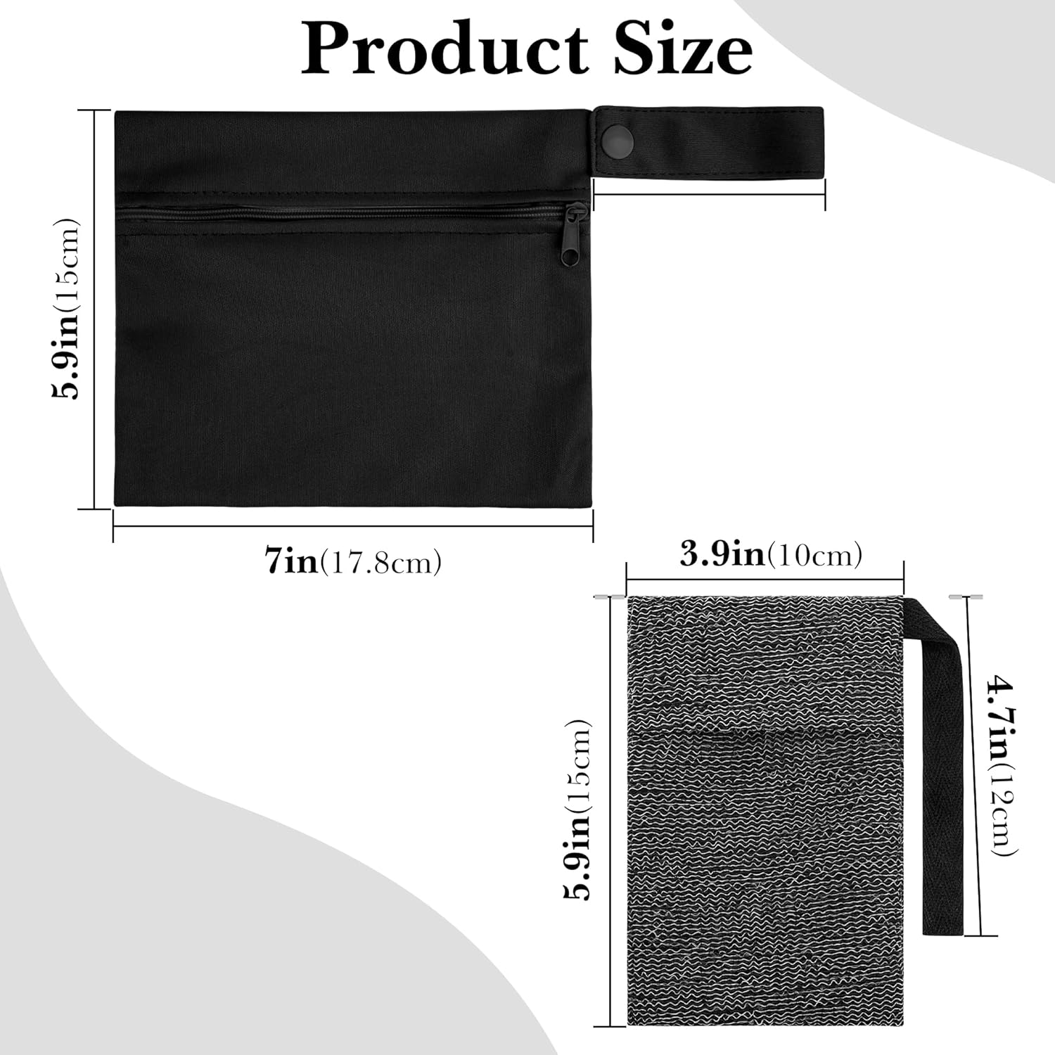 Linkidea Travel 4 Pack Soap Bar Bag with Foaming Nets, Waterproof Soap Saver Pouch, Quick Dry Exfoliating Soap Case for Travel, Camping, Gym, Shower Storage Organizer (Black) image number 3