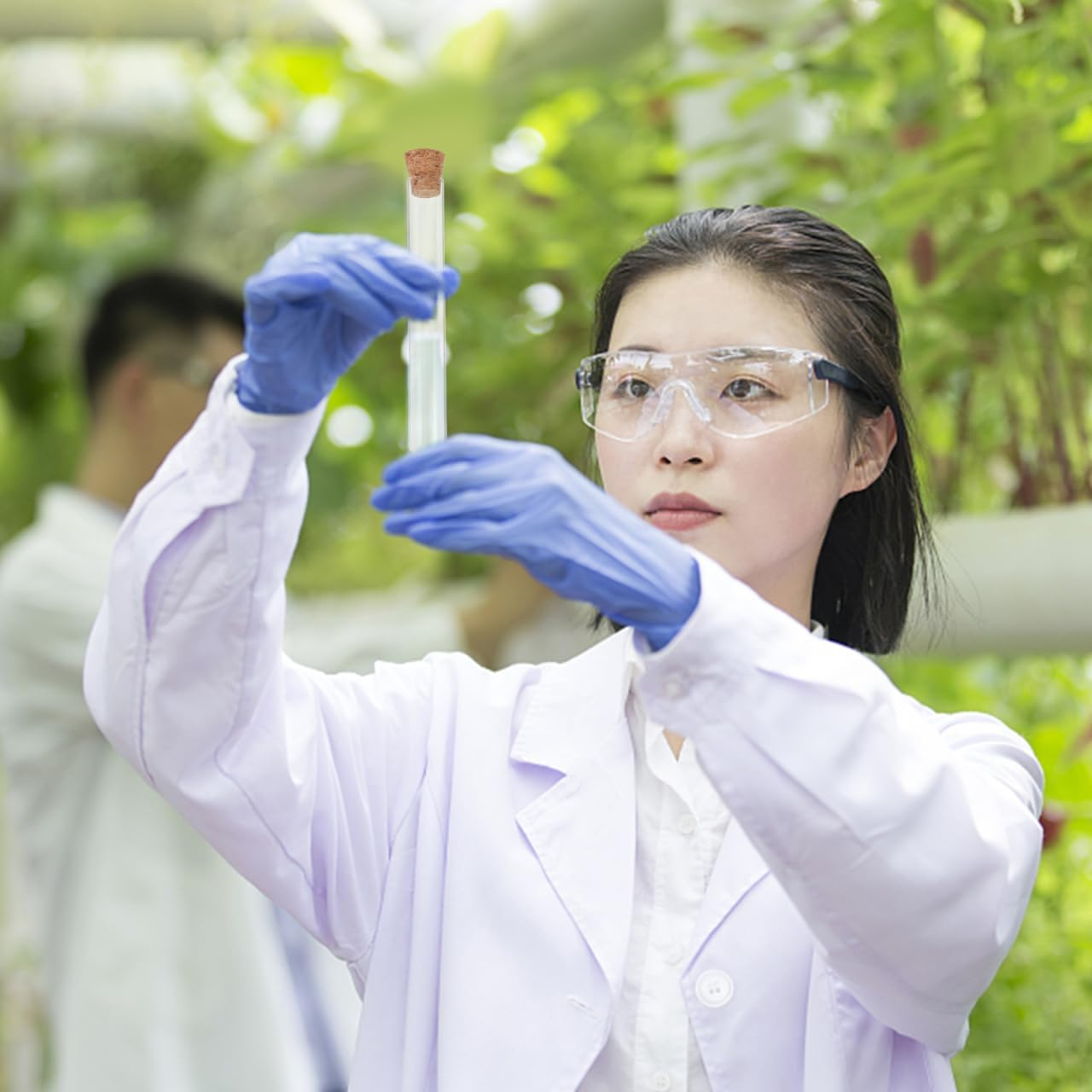 10 Pack Glass Test Tubes with Cork Stoppers and Brush, Mini Glass Bottles Jars for Scientific Experiments, Liquid Storage, Candy, Spices, Beads, Mother'S Day Home Decor 20X150Mm