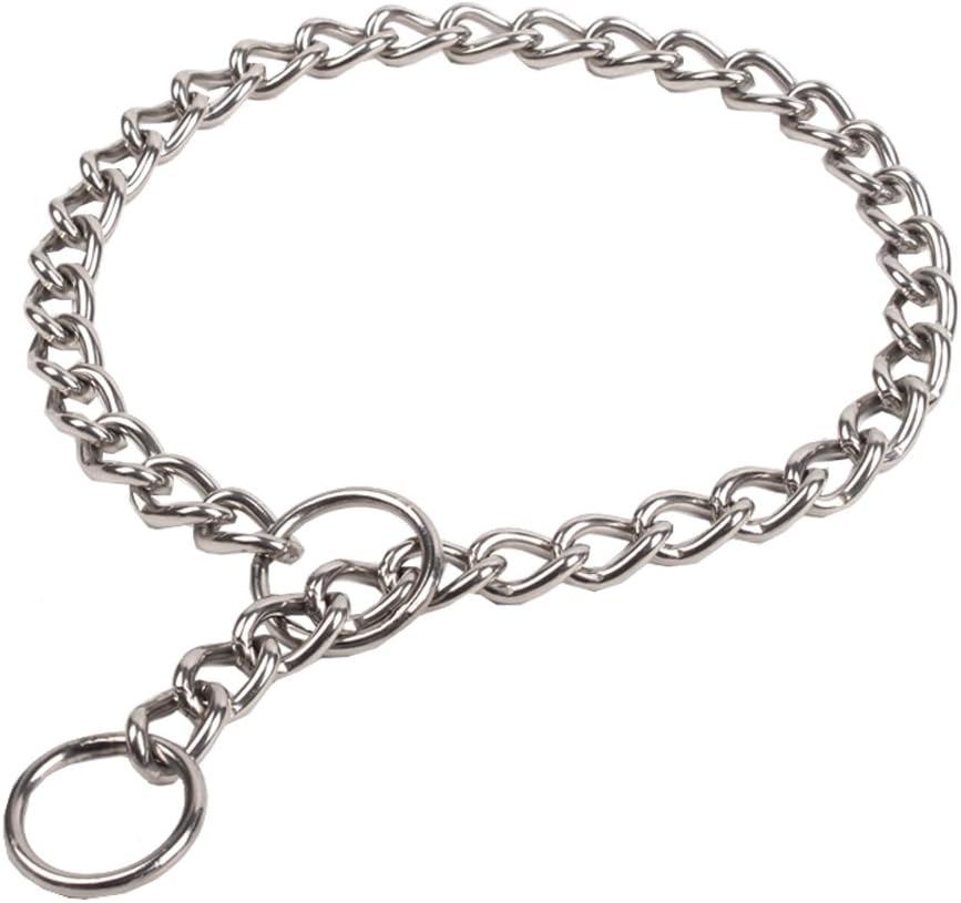SGODA Chain Dog Training Choke Collar, 24 In, 3.5 Mm image number 6