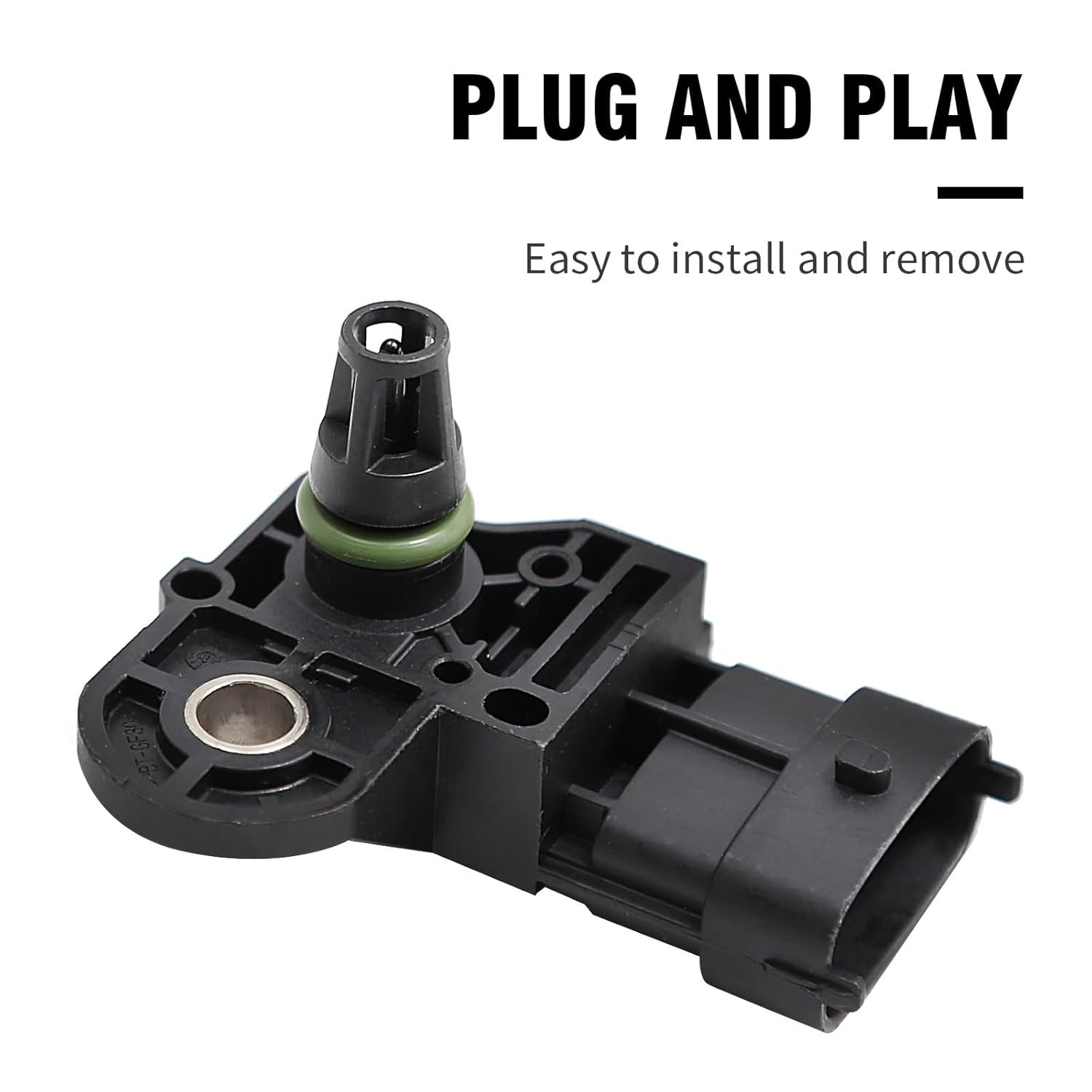 Saihisday 68211211AA MAP Sensor, Robust Manifold Absolute Pressure Sensor, Replacement for Jeep Grand Cherokee 2014-2018 Replacement for Ram 1500 2014-2018, Replaces 45962121F 46330273 image number 6