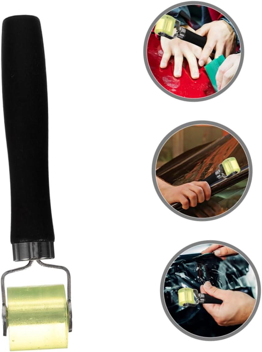 LALADEFIEE Automotive Sound Deadening Roller for Noise Insulation and Vibration Reduction Rubber Seam Tool for Car Compact and Design image number 1