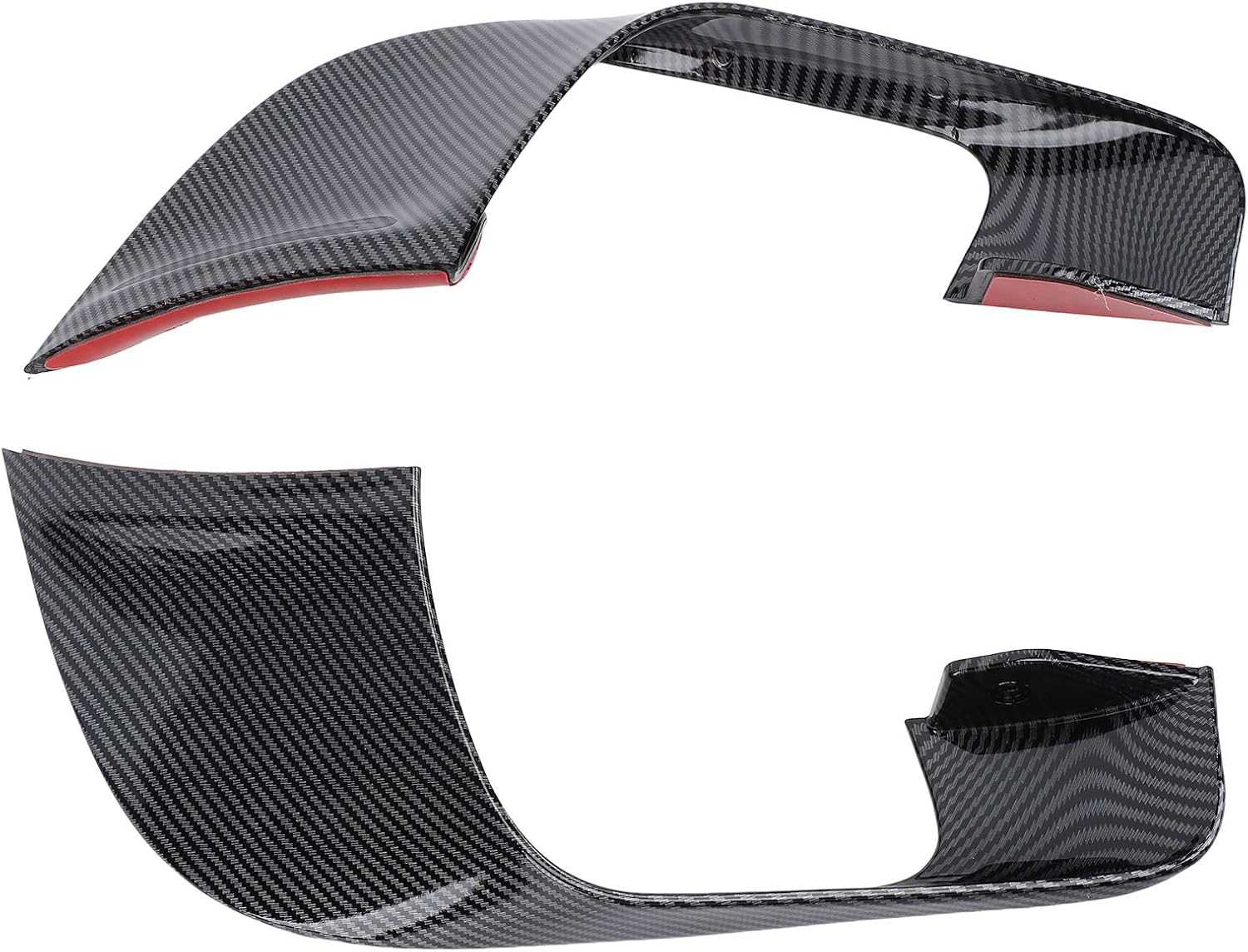 Motorcycle Fairing Air Deflectors for YZF-R7 2020 to 2024, 1 Pair Fairing Side Wing Windshield Replacement, Aerodynamic Wind Deflectors, Motorbike Side Fairing Wingshield (Carbon