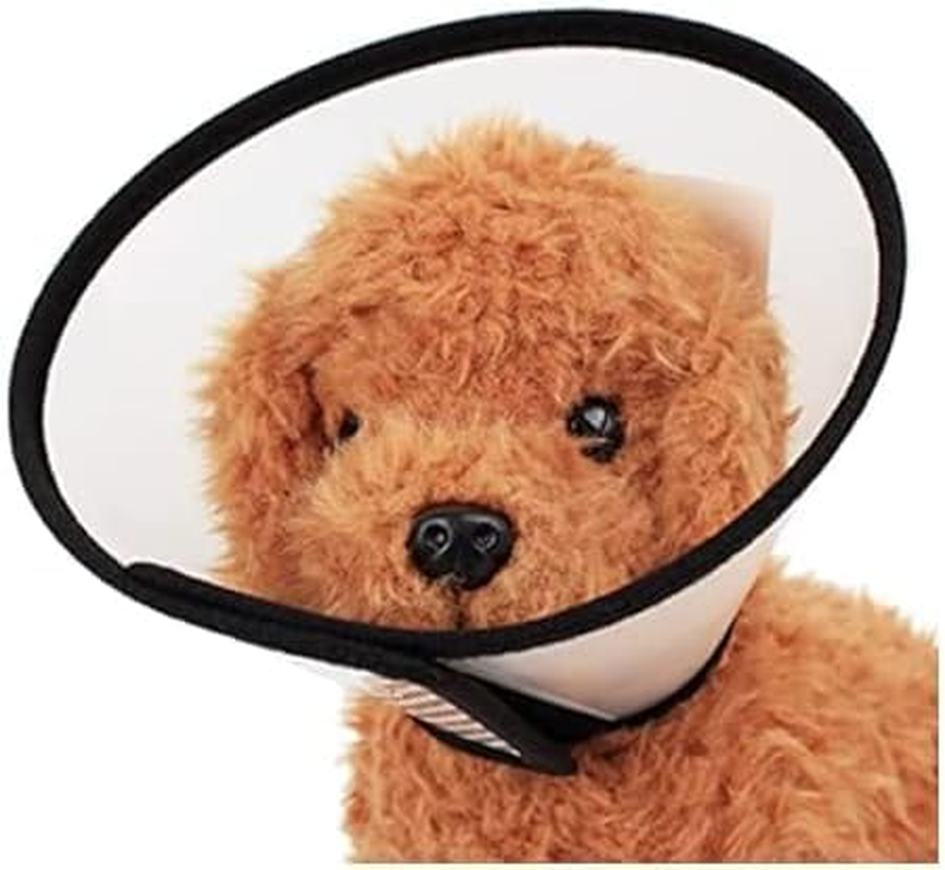 Adjustable Pet Cone Dog Cone Collar Protective Collars Anti-Bite Lick Wound Cone Healing for Small Dogs (White, 4) image number 6