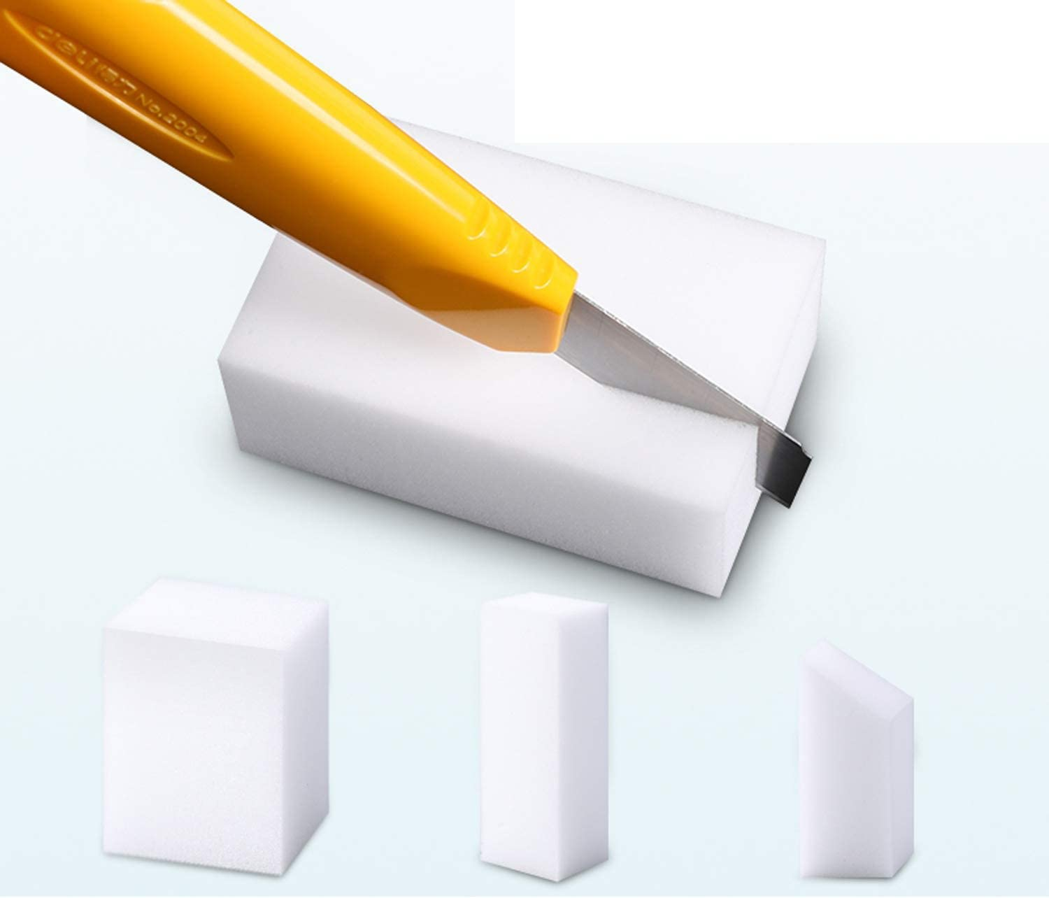 ZHEZHE 50 Pcs/Lot Magic Sponge Eraser Multi-Functional Melamine Foam Cleaner 100X60X20Mm