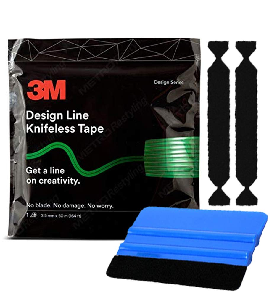 Knifeless Design Line 50M Tape Roll Including Toolkit