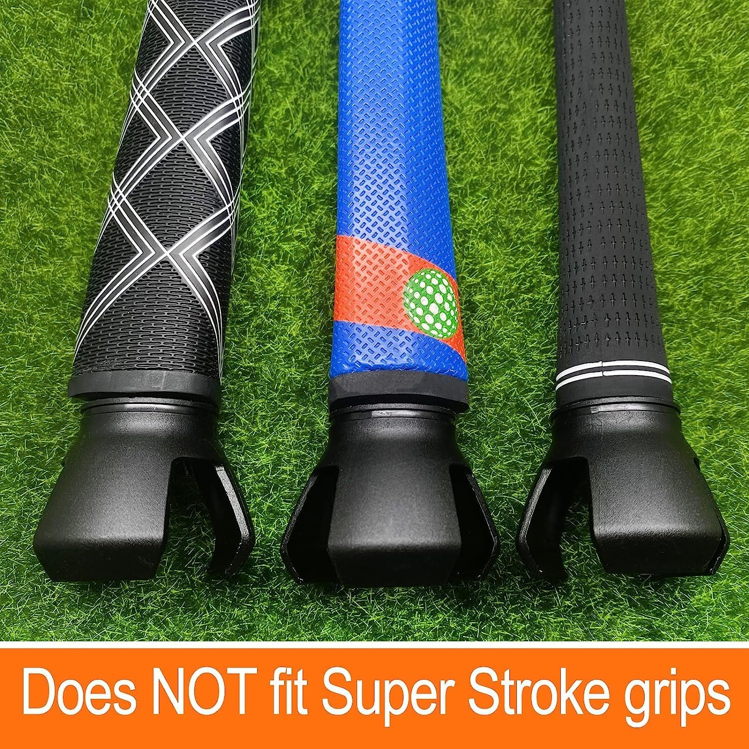 Hh-Golf 3-Prong Golf Ball Retriever Grabber, Suction Cup Ball Picker, Golf Ball Picker Uper Tool for Putter (3 Pack) image number 1