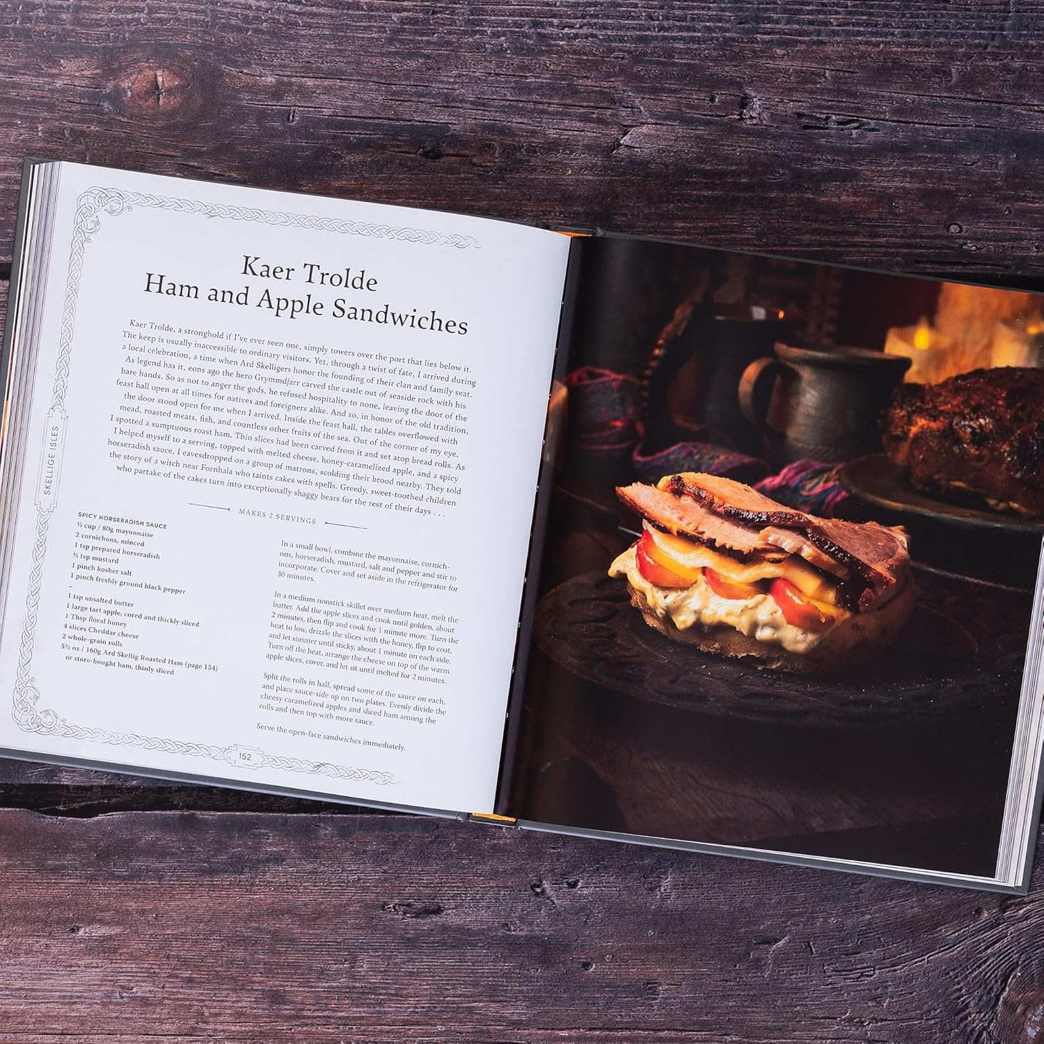 The Witcher Official Cookbook: 80 Mouth-Watering Recipes from across the Continent image number 3