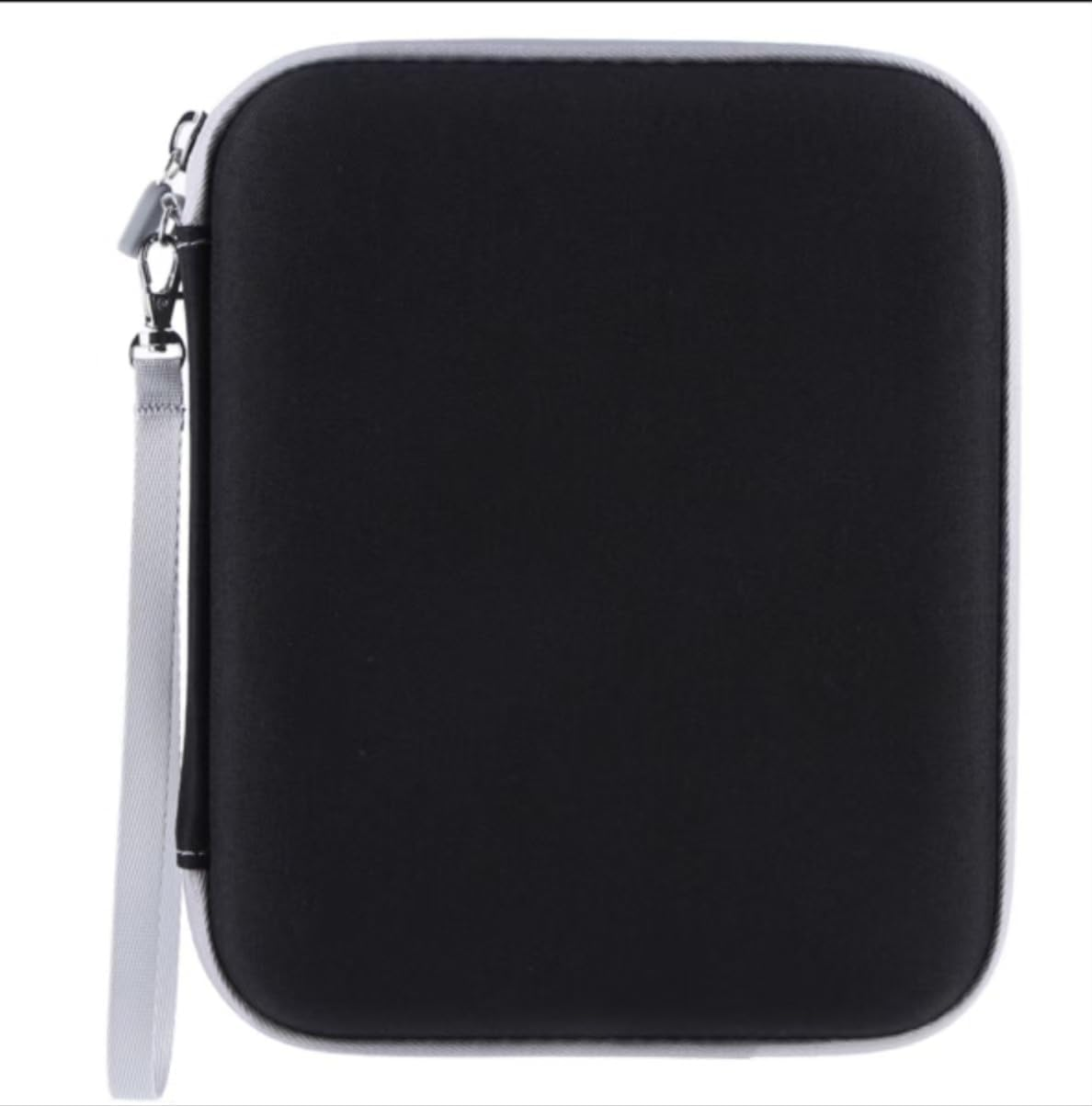 Limcryspp Holder, Portable and Soft Design, 80-Compartment Storage Holder, Photo Album Protective Case, Suitable for Ring-Free Game Card Trading, Protection and Organization (Black)