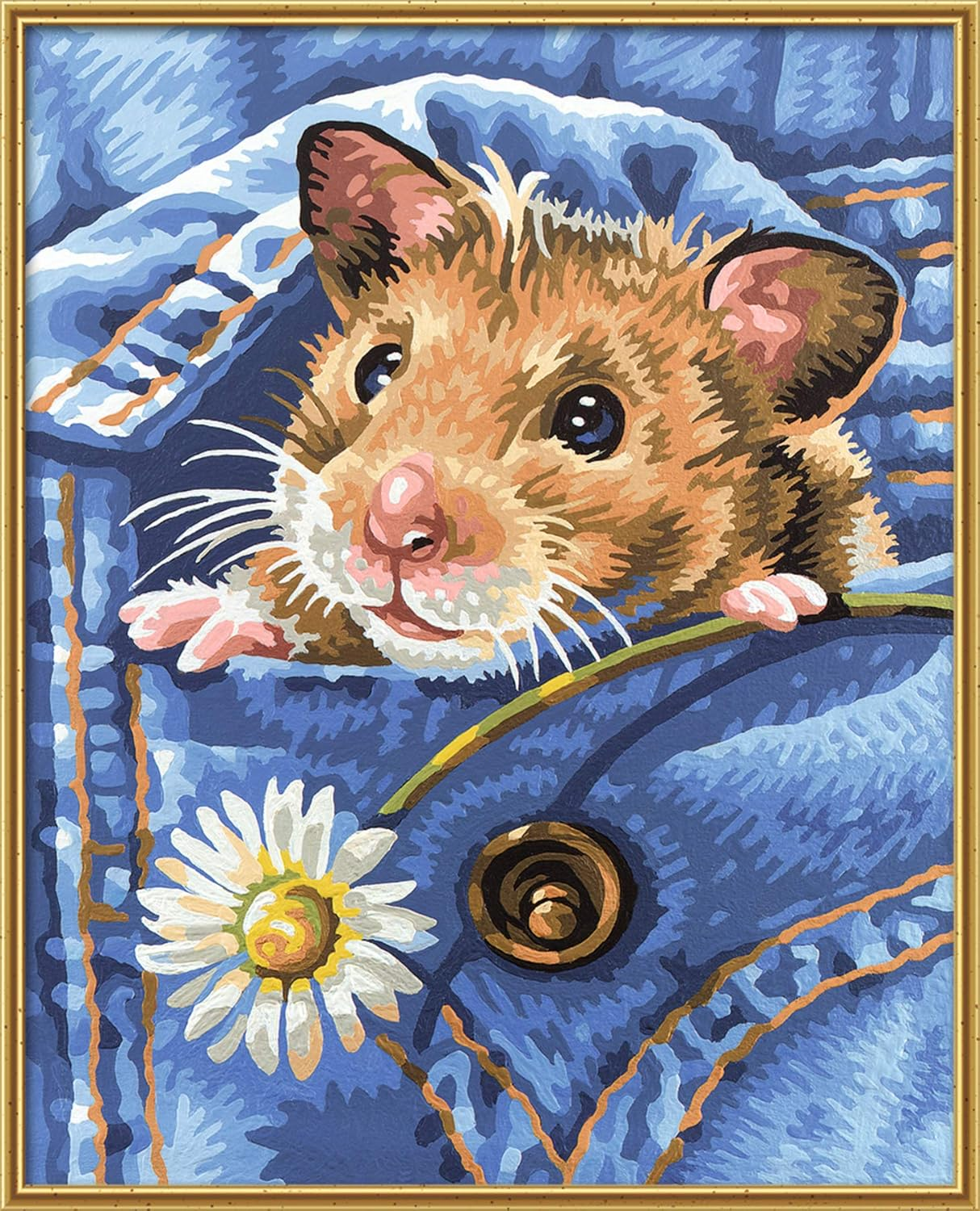 Schipper 924 0436 - Painting by Number Mucki, the Blind Passenger for Kids, 24X30 Cm image number 5