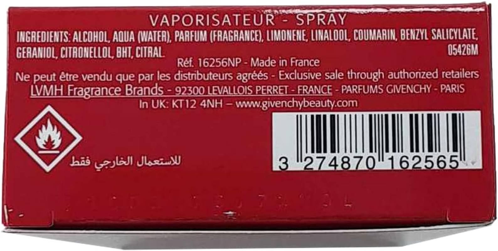 Givenchy Xeryus Rouge Eau De Toilette for Men, 100Ml