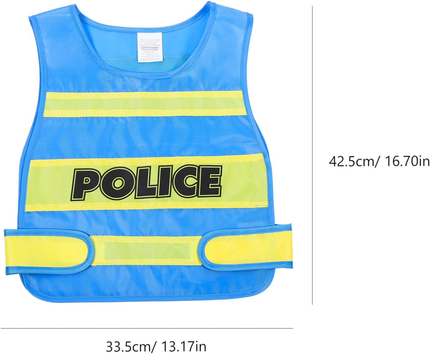 SAFIGLE Police Vest, Police Costume for Kids Police Officer Costume Kids Dress up Costumes Toddler Costumes Cosplay Police Vest for Kids Role Play Costume Supplies for Boys,Girls