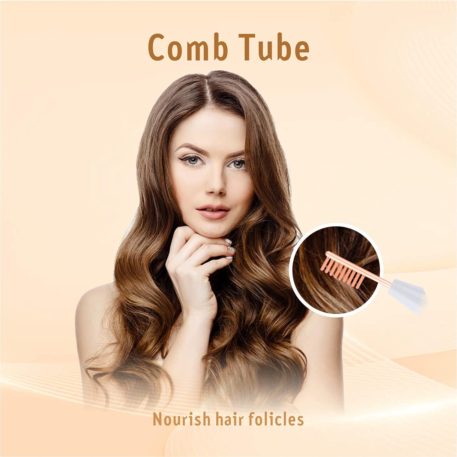 High Frequency Facial Machine Skin Care Tool for Wrinkles Reducing Skin Tightening High Frequency Facial Wand with 4 Tubes