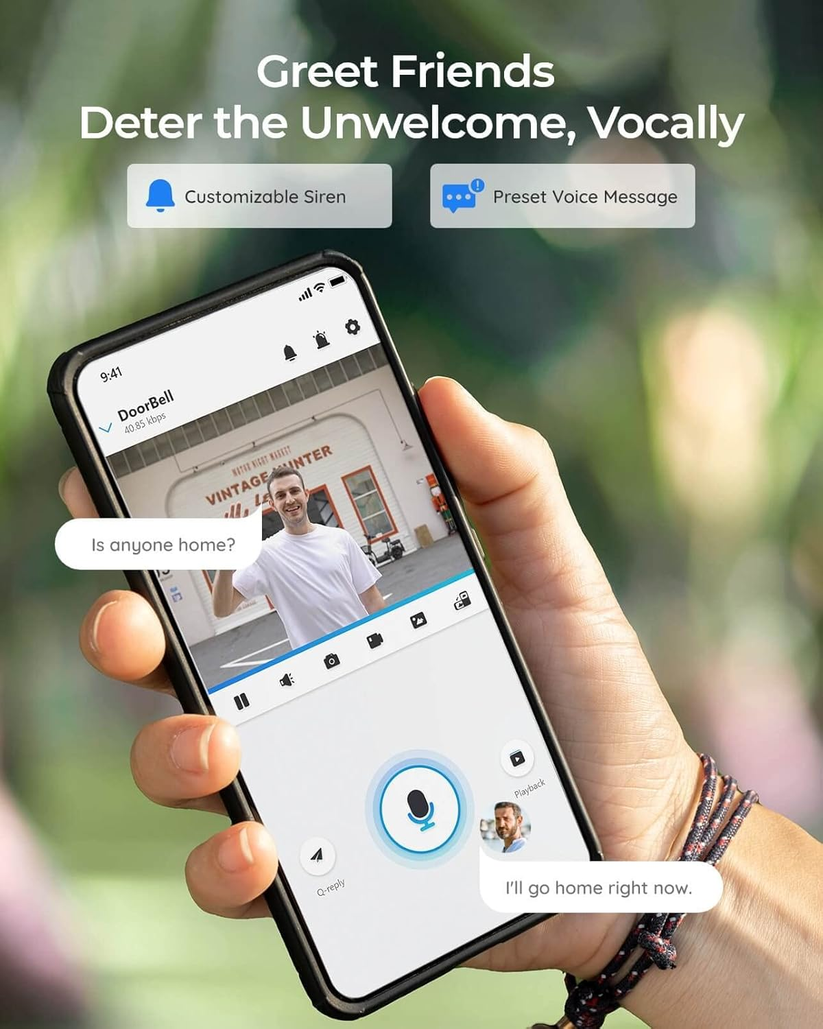 Reolink Video Doorbell with Chime, 5MP Ultra HD Wired Doorbell with Camera, 2.4/5Ghz Wifi, Personal Detection Alarms, 180&deg; Ultra Wide Angle, 2-Way Audio, Remote Access, Video Doorbell Wifi image number 5