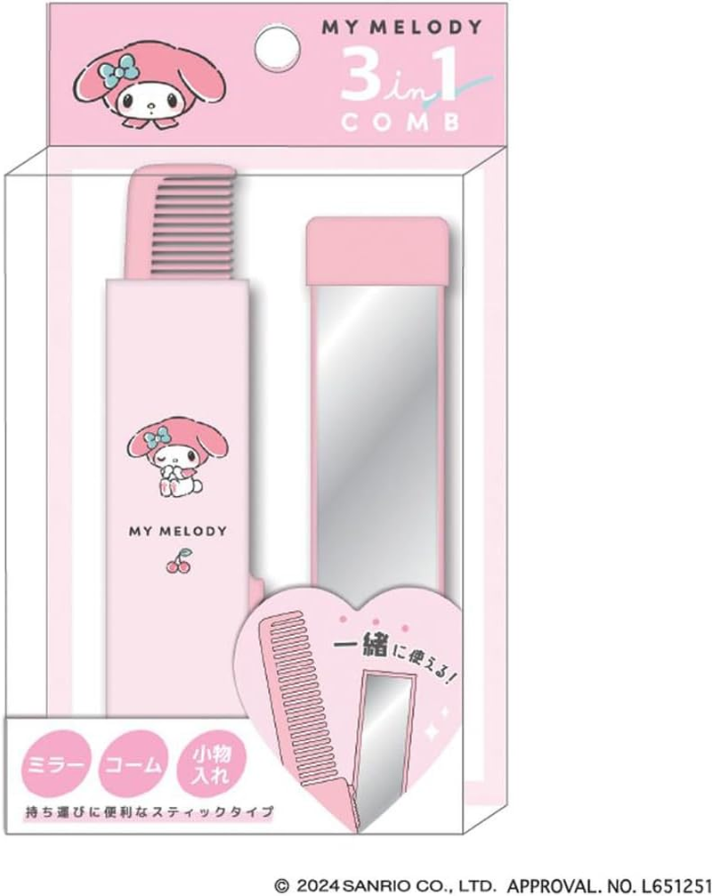 Klux 118068 3-In-1 Slide Comb/My Melody image number 1