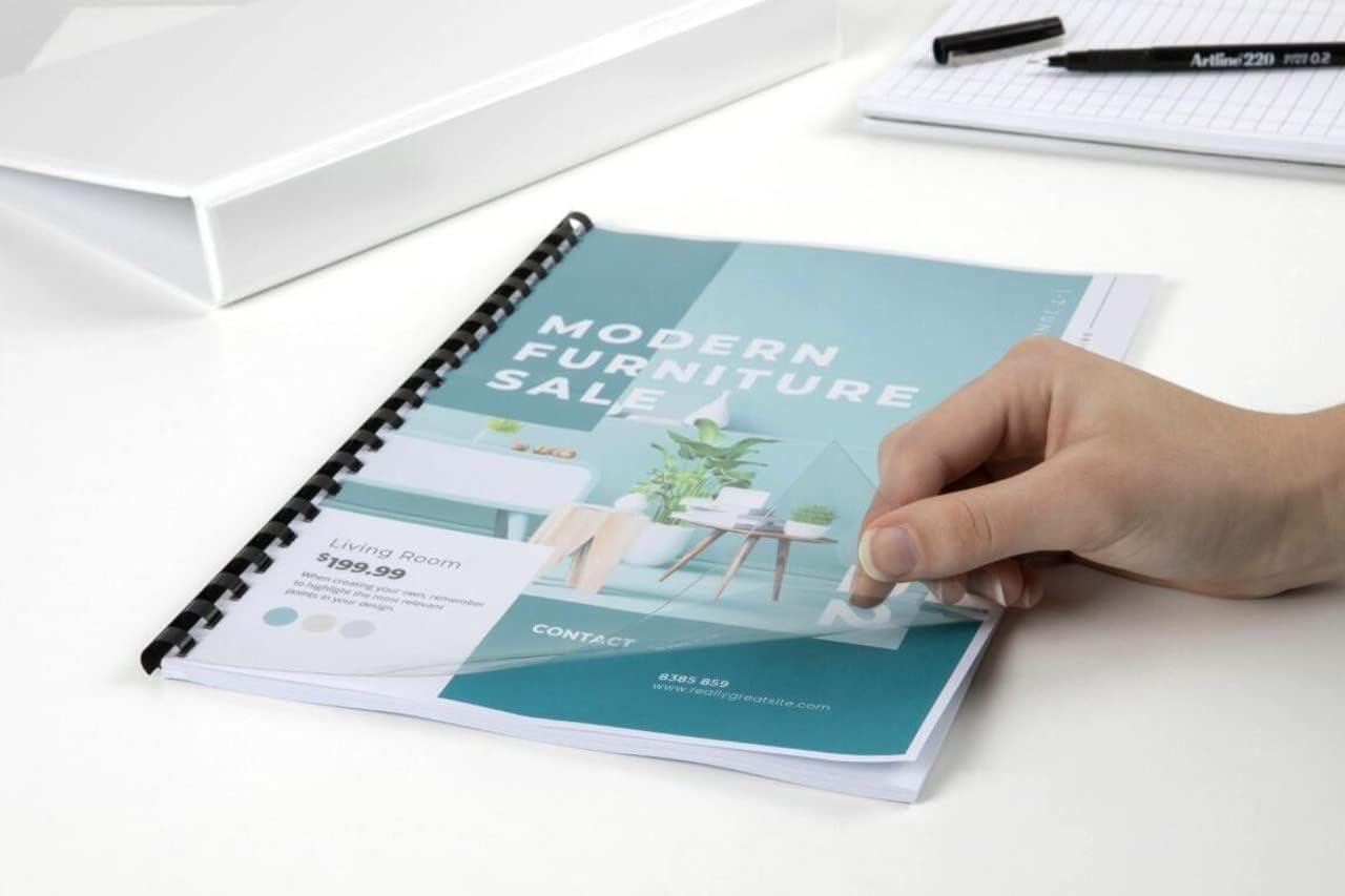 GBC BCP20CLR200 Binding Cover, A4 200 Micron Clear PK200 image number 3