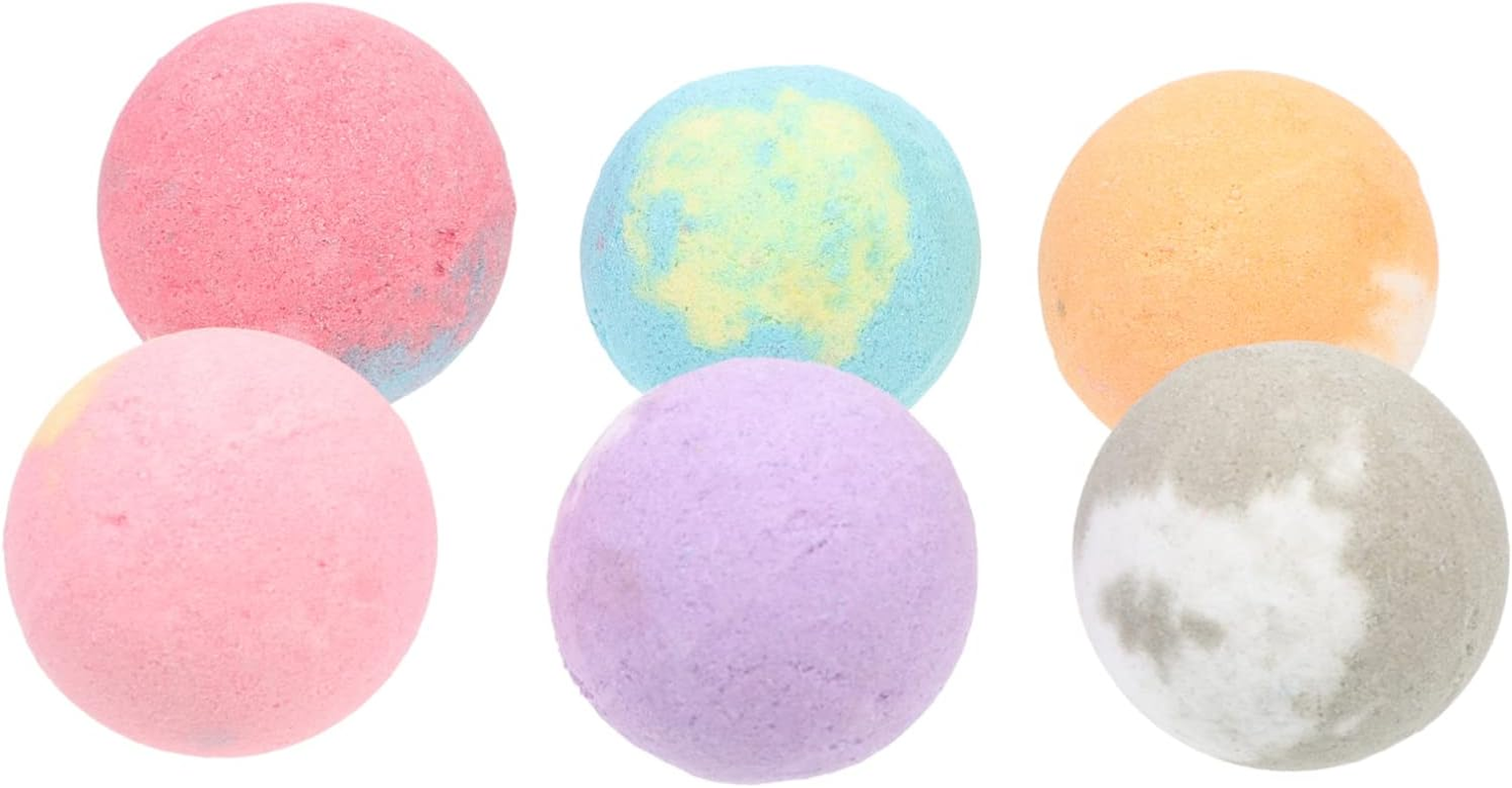 WOFASHPURET 6Pcs Pedicure Foot Soak Balls Portable Foot for Tub Boys and Girls Bath image number 2