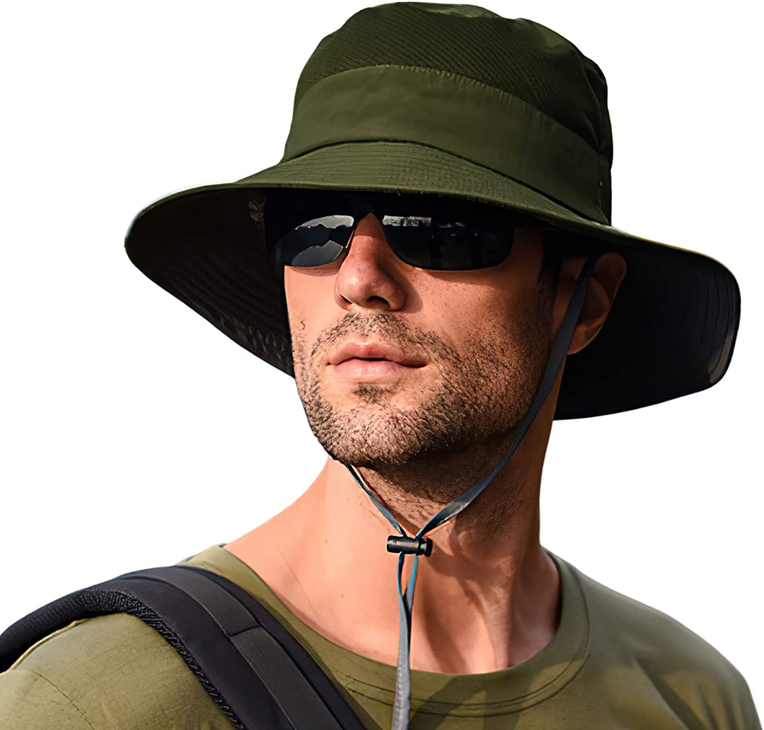 Croch Sun Hat for Men and Women UV Protection Breathable Fishing Hat for Hiking, Camping,Travel, Fishing 60CM